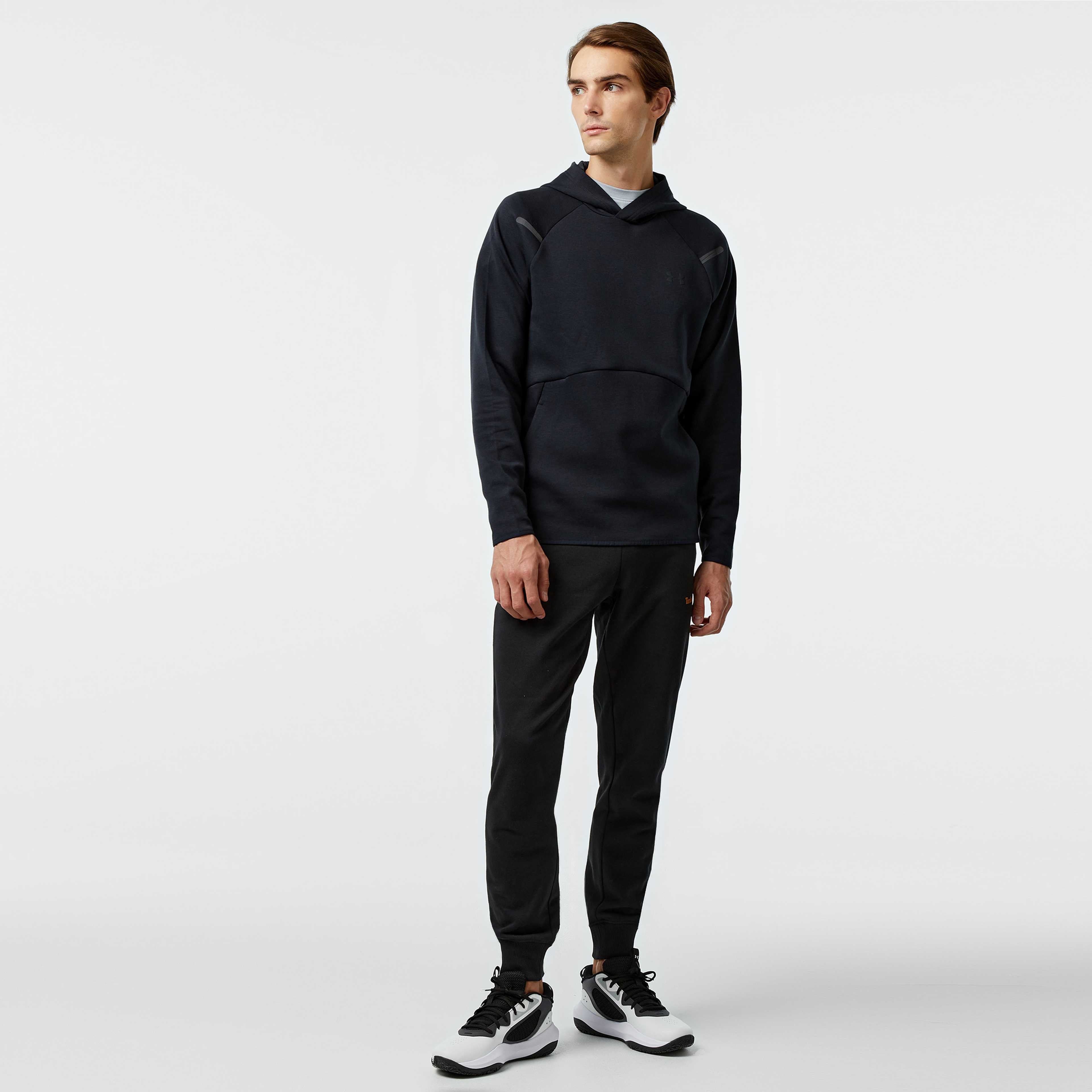 Under Armour Unstoppable Fleece Hd Eu Erkek Siyah Sweatshirt