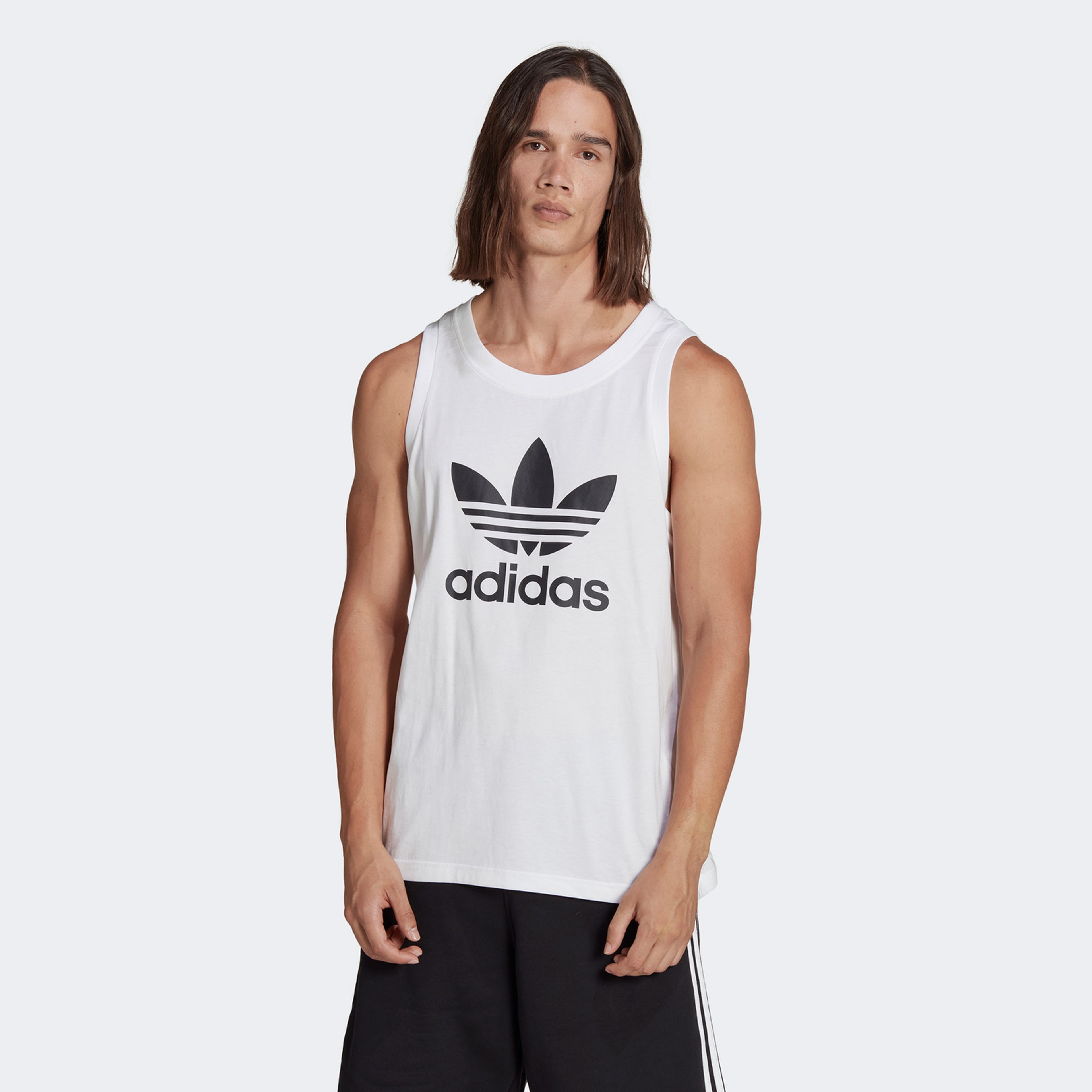 adidas Trefoıl Tank Erkek Beyaz Atlet
