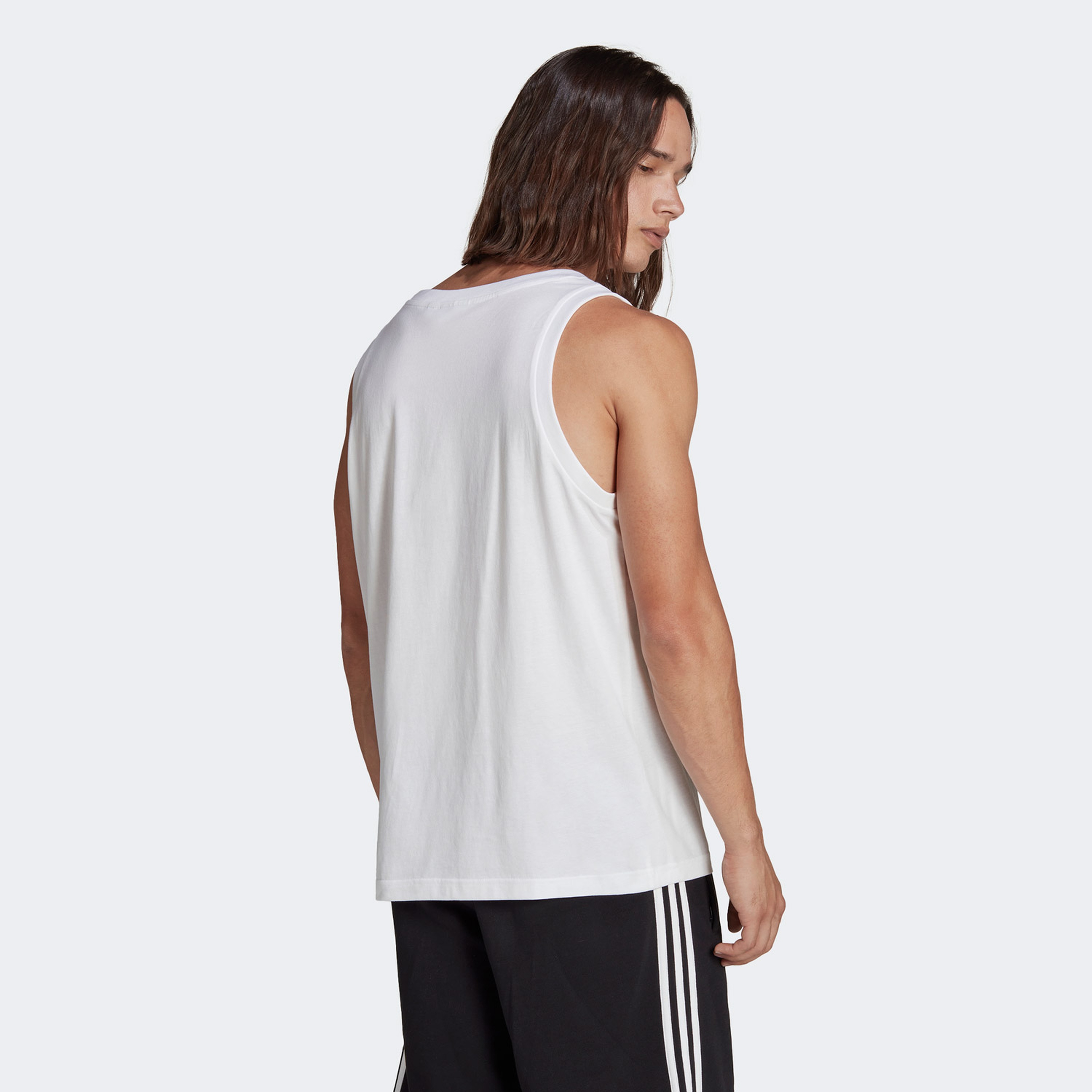 adidas Trefoıl Tank Erkek Beyaz Atlet