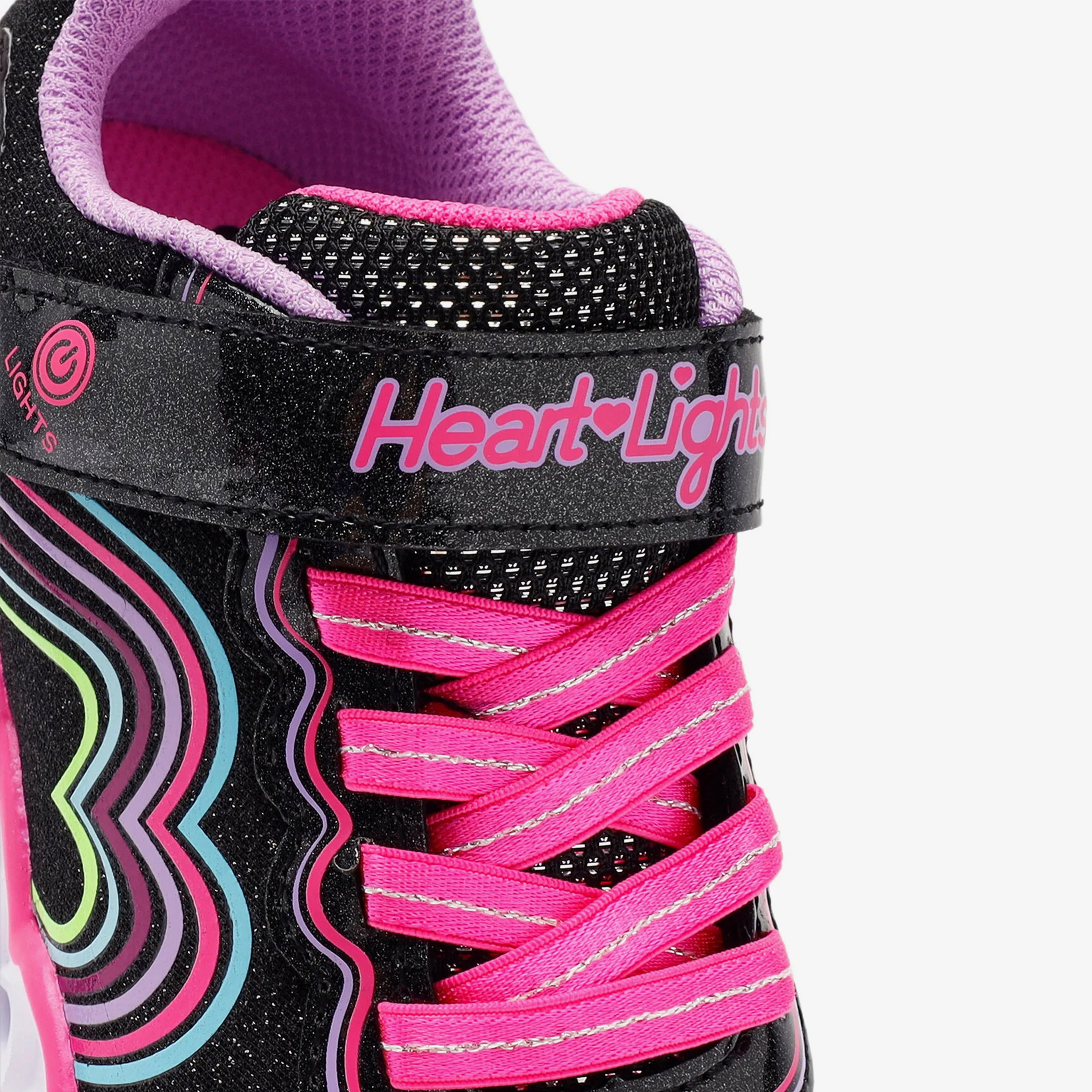 Skechers Heart Lights Çocuk Siyah Spor Ayakkabı