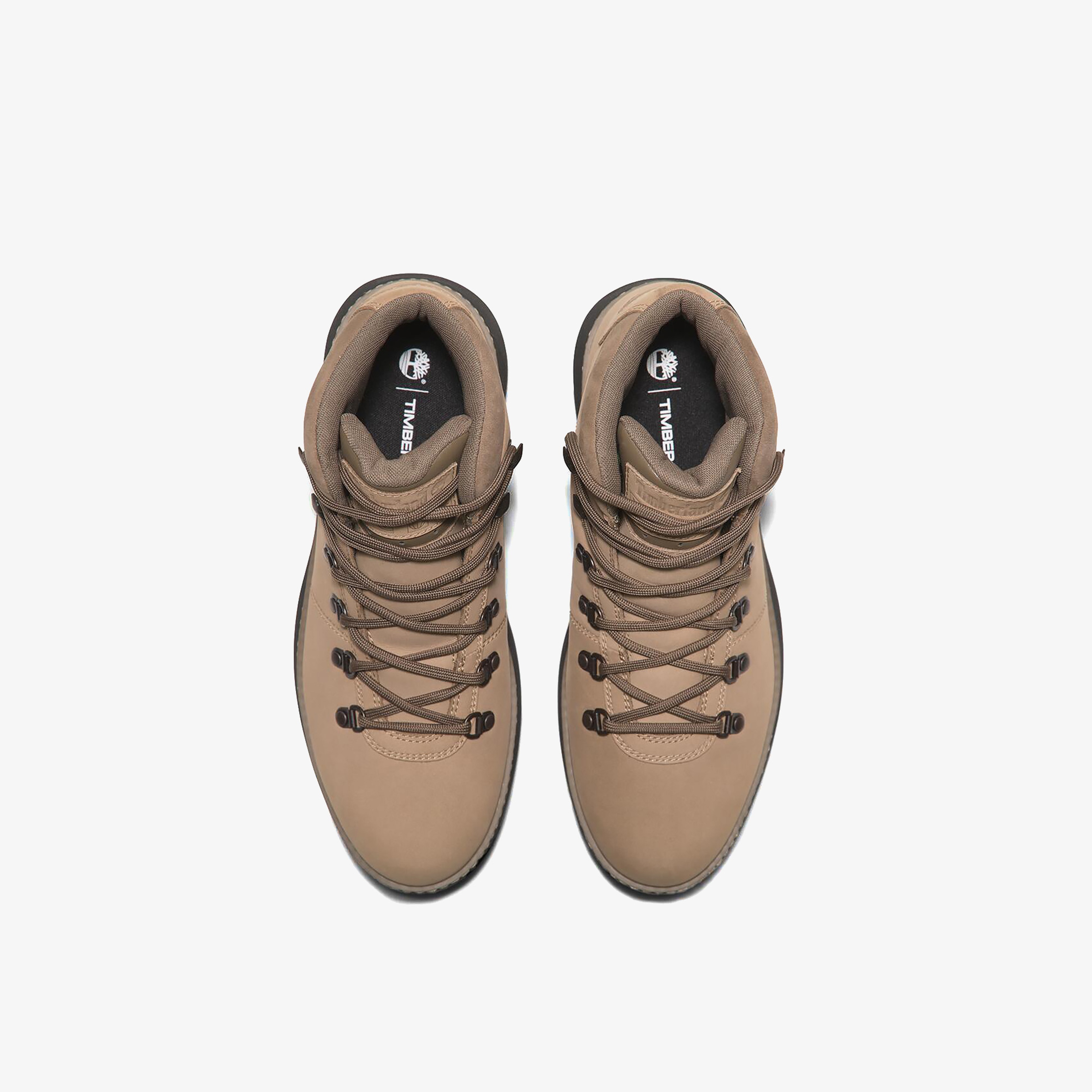 Timberland Hudson Road Mid Lace Up Waterproof Erkek Bej Outdoor Ayakkabı