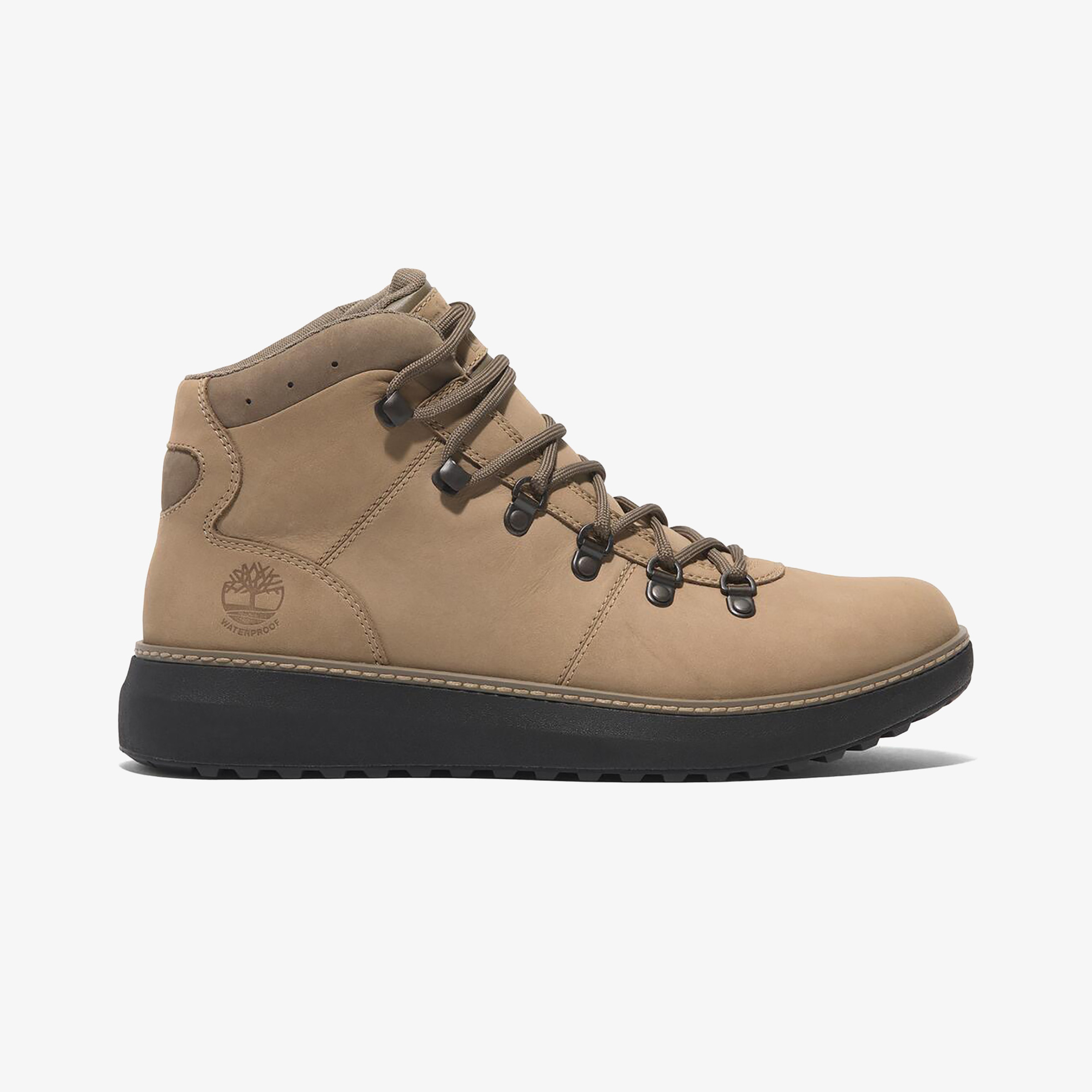 Timberland Hudson Road Mid Lace Up Waterproof Erkek Bej Outdoor Ayakkabı