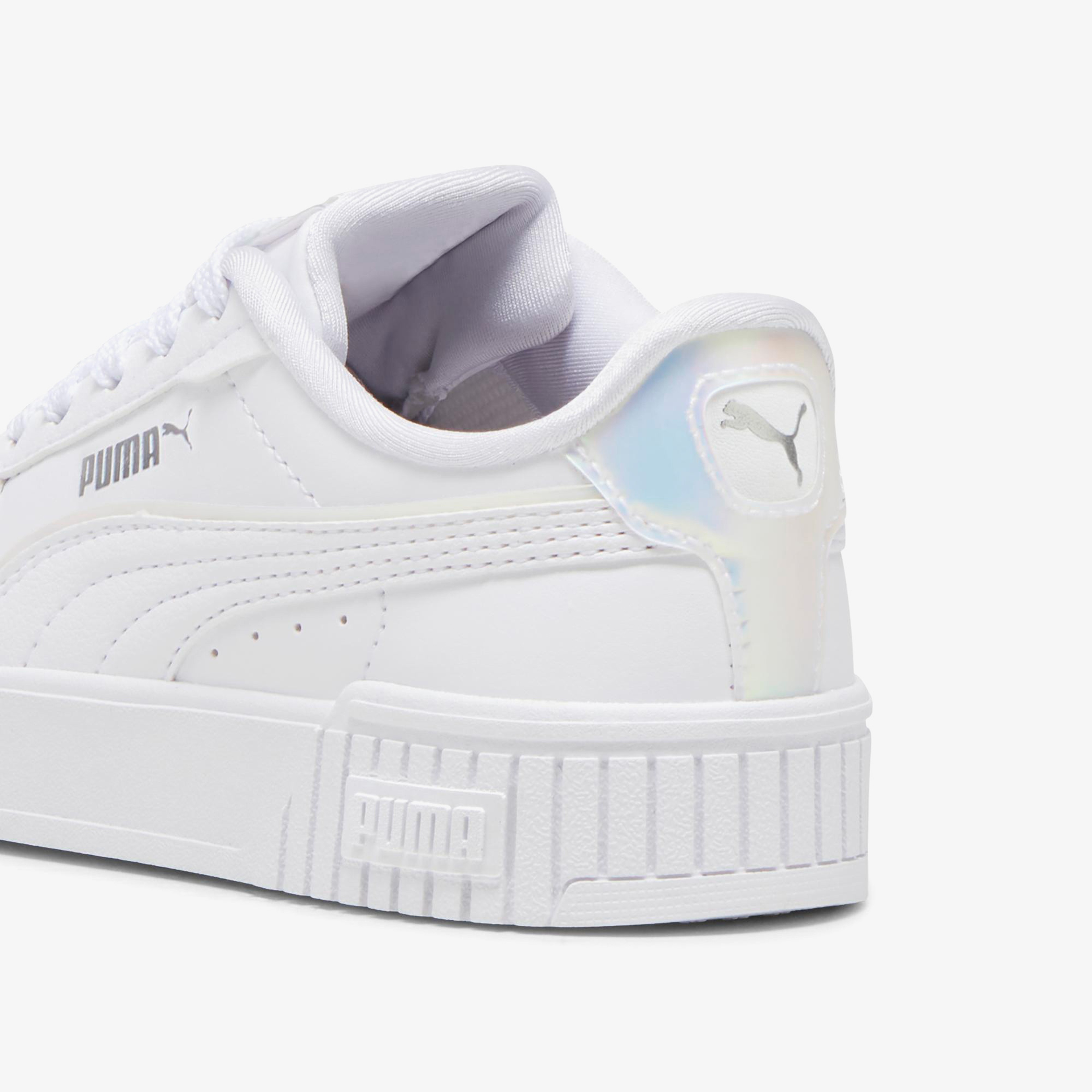 Puma Carina 2.0 Holo 2.0 Ps Çocuk Beyaz Spor Ayakkabı