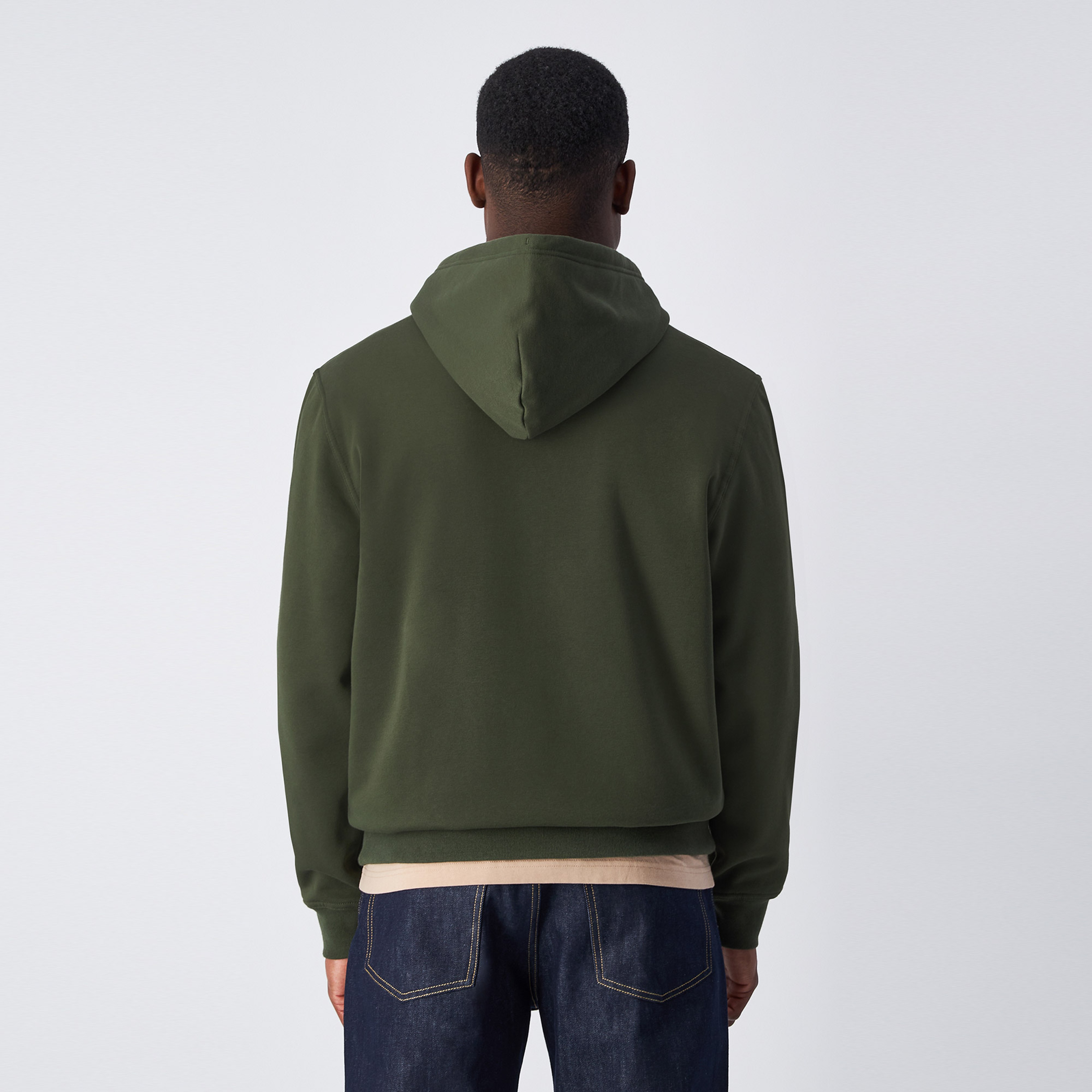 Champion Tonal Logo Fleece Erkek Yeşil Hoodie