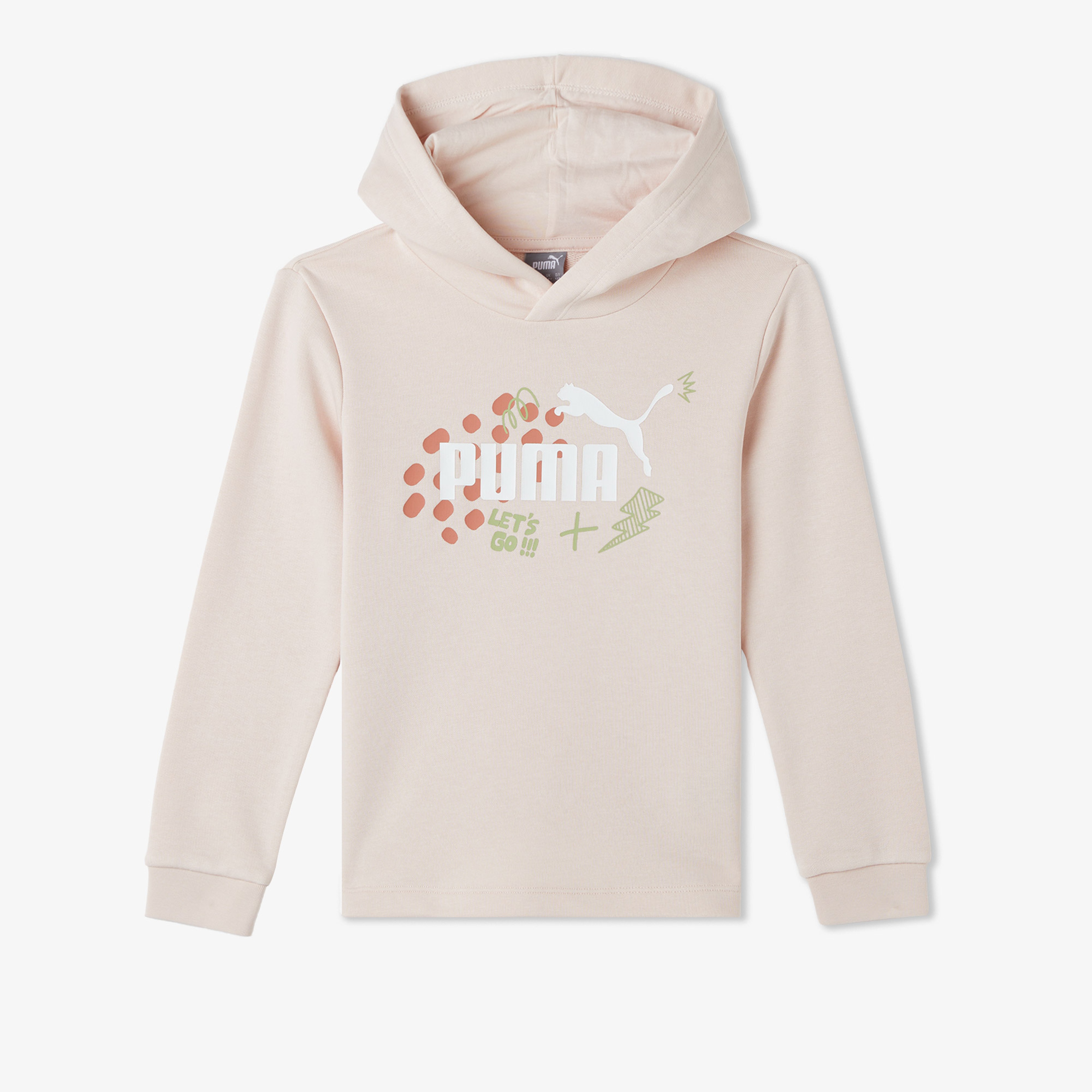 Puma Ess+ FC Hoodie Çocuk Pembe Hoodie