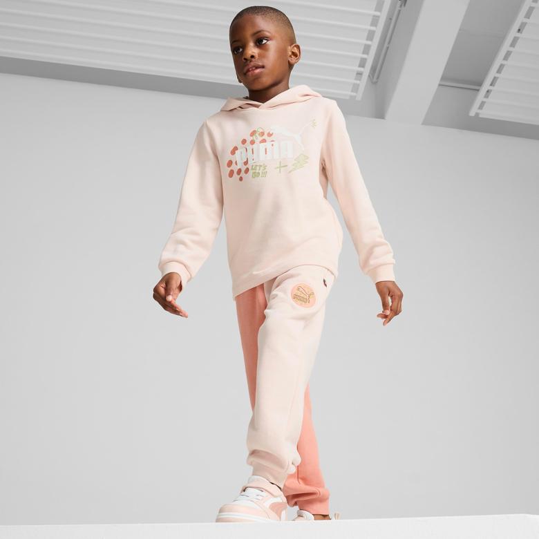 Puma Ess+ FC Hoodie Çocuk Pembe Hoodie