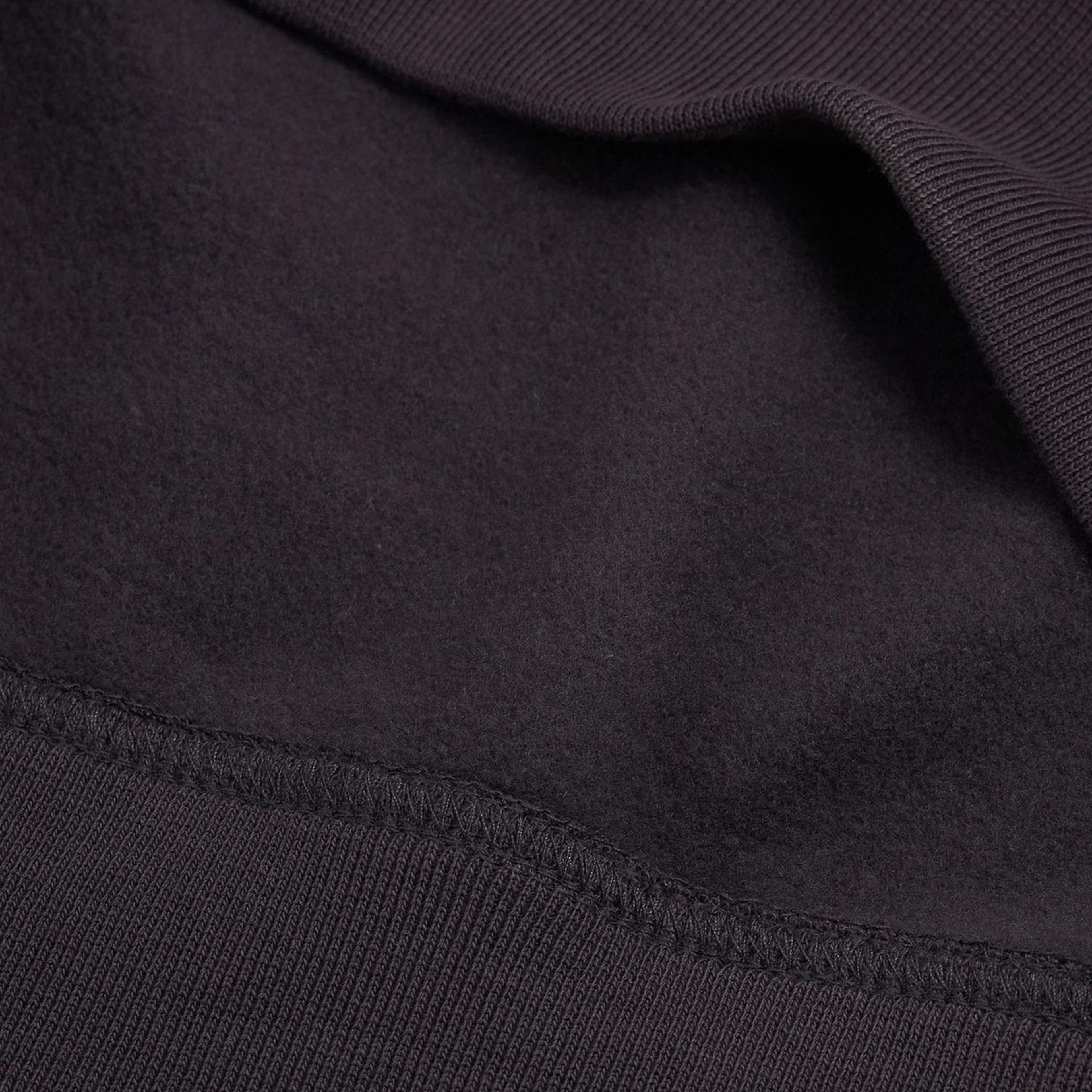 Champion Big Logo Fleece Erkek Siyah Hoodie