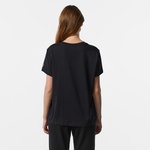 Champion Tonal Big Logo Jersey Kadın Siyah T-Shirt