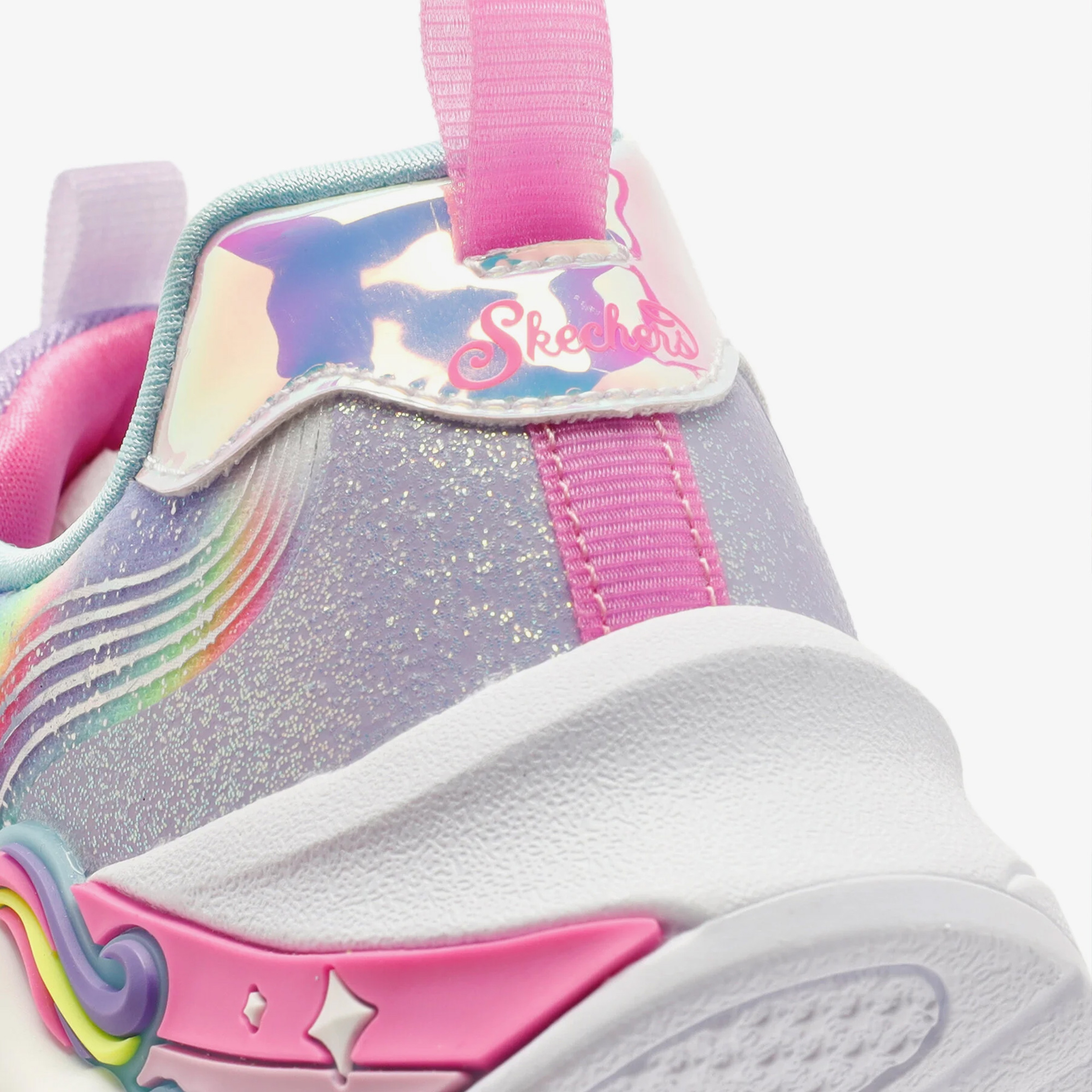 Skechers Unicorn Chaser Çocuk Mor Işıklı Spor Ayakkabı
