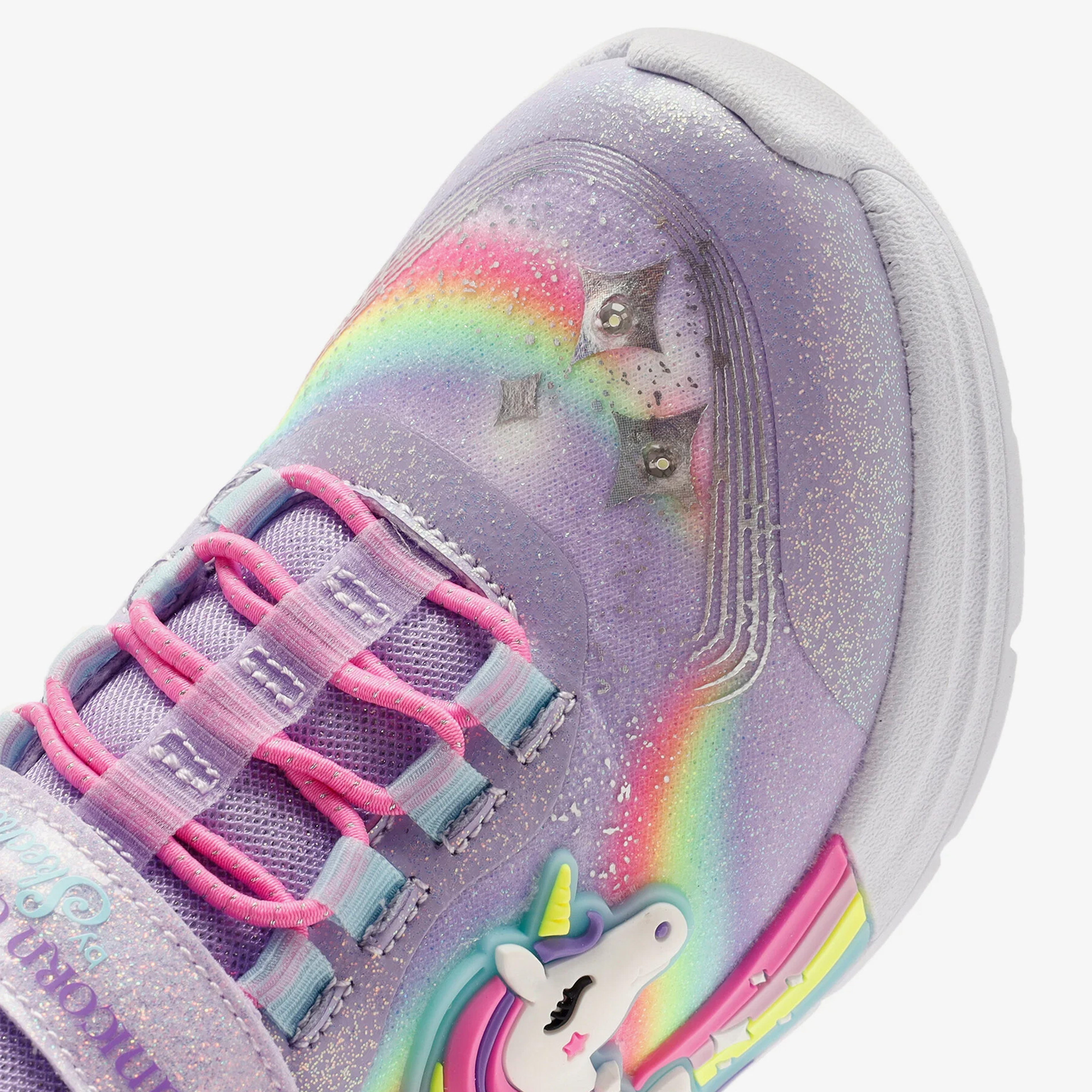 Skechers Unicorn Chaser Çocuk Mor Işıklı Spor Ayakkabı