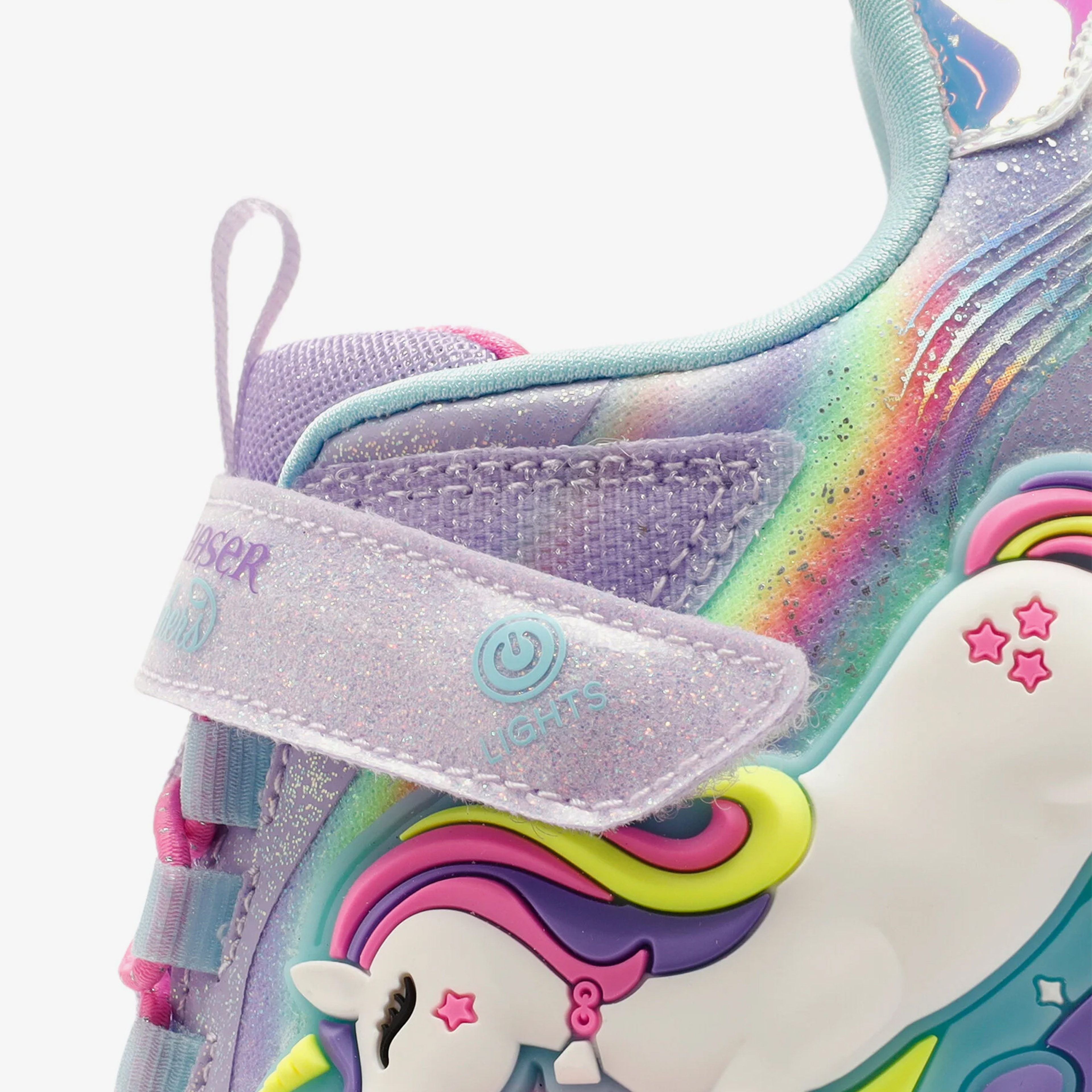Skechers Unicorn Chaser Çocuk Mor Işıklı Spor Ayakkabı