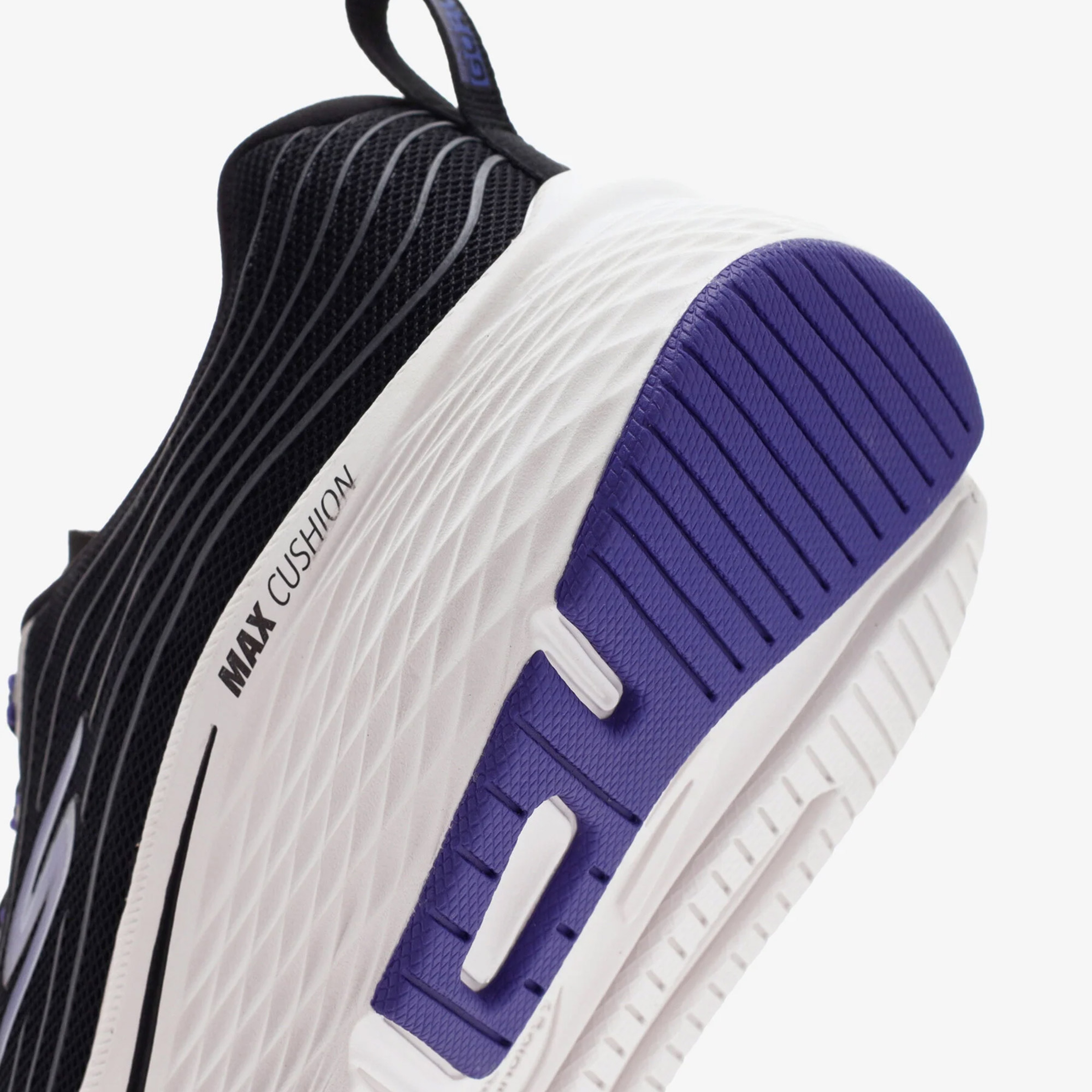 Skechers Max Cushioning Kadın Siyah/Mor Spor Ayakkabı