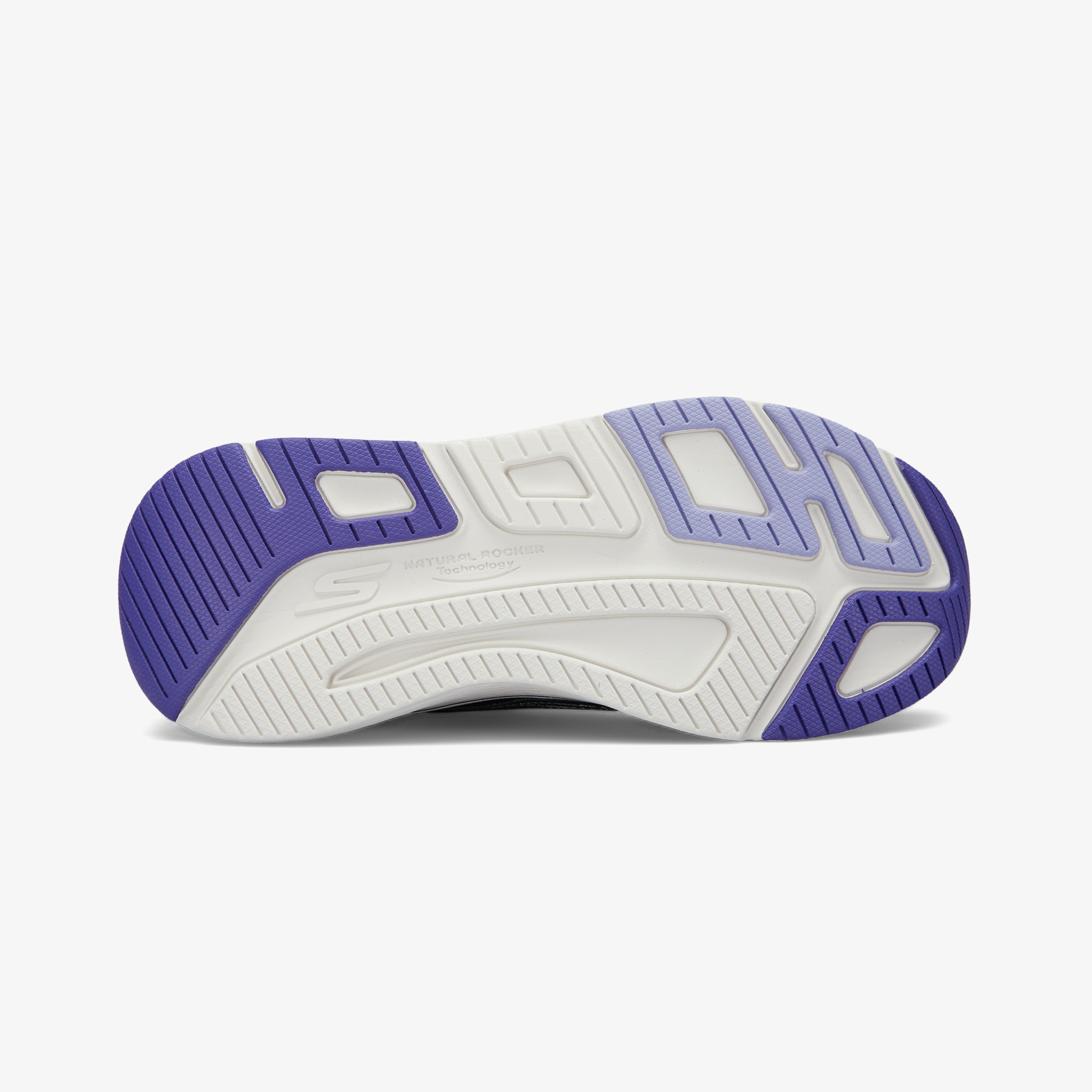 Skechers Max Cushioning Kadın Siyah/Mor Spor Ayakkabı