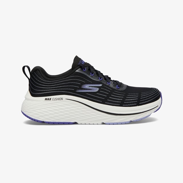 Skechers Skechers Max Cushioning Kadın Siyah/Mor Spor Ayakkabı Occasion'da! Siyah - 2. görsel