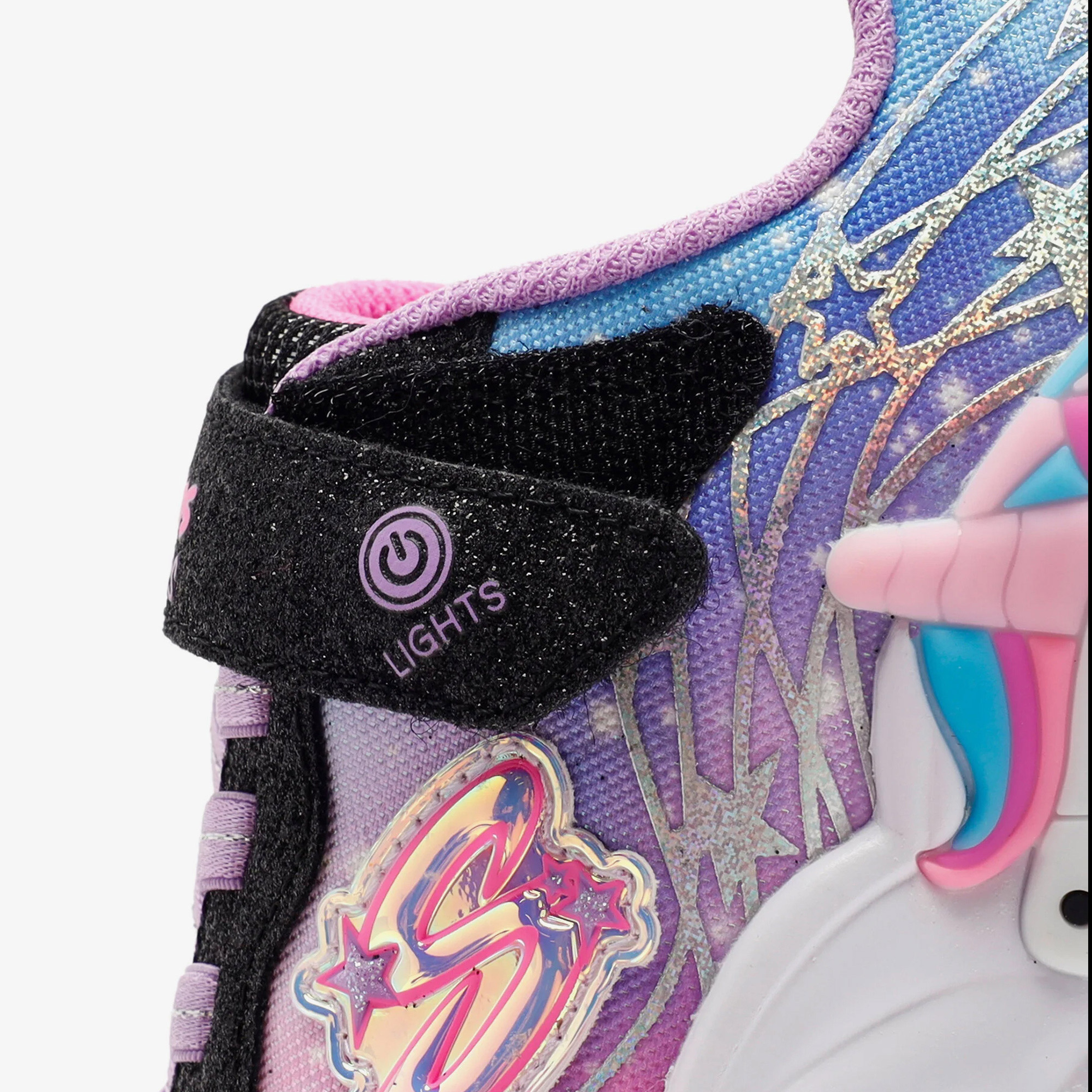 Skechers Unicorn Dreams Çocuk Siyah/Çoklu Spor Ayakkabı
