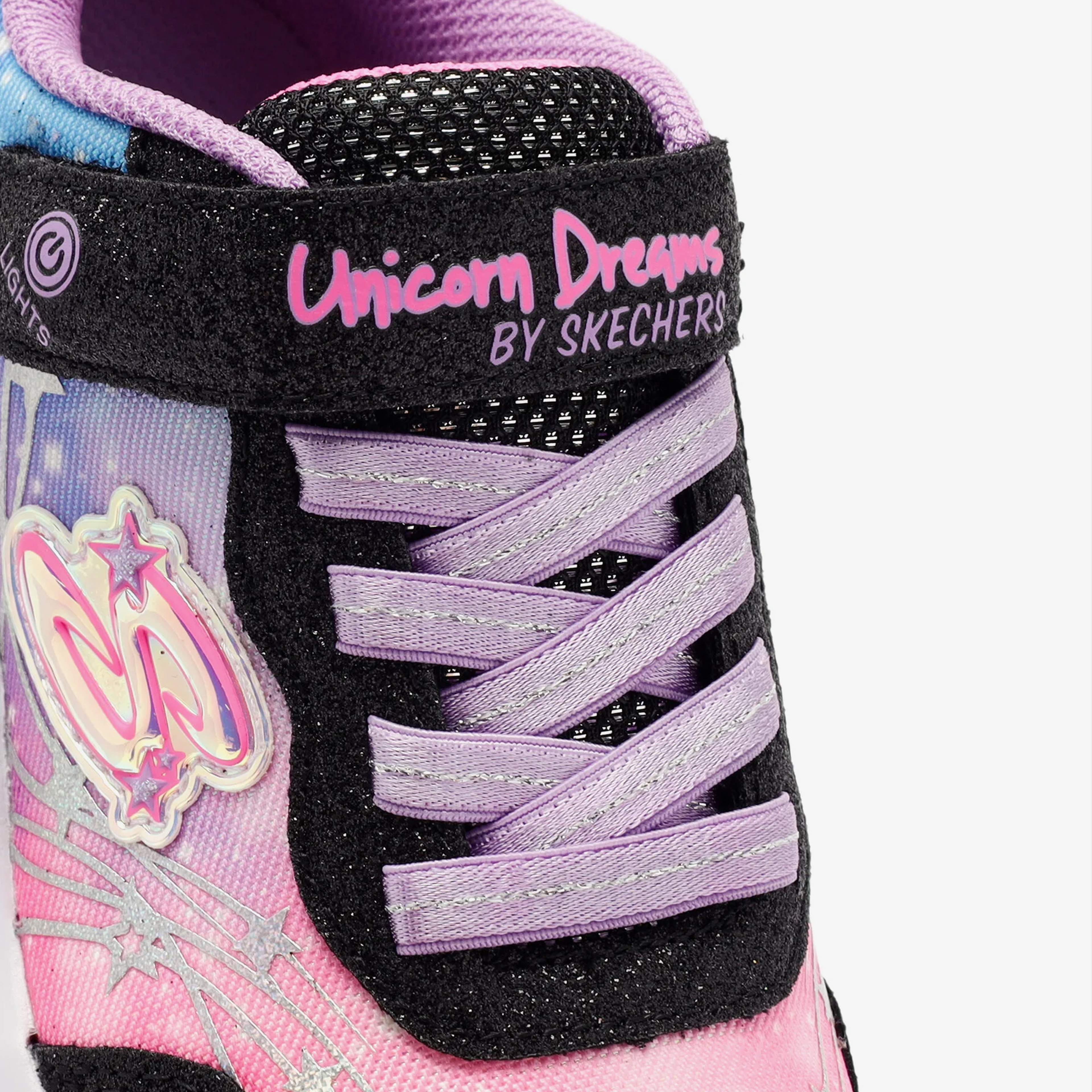 Skechers Unicorn Dreams Çocuk Siyah/Çoklu Spor Ayakkabı