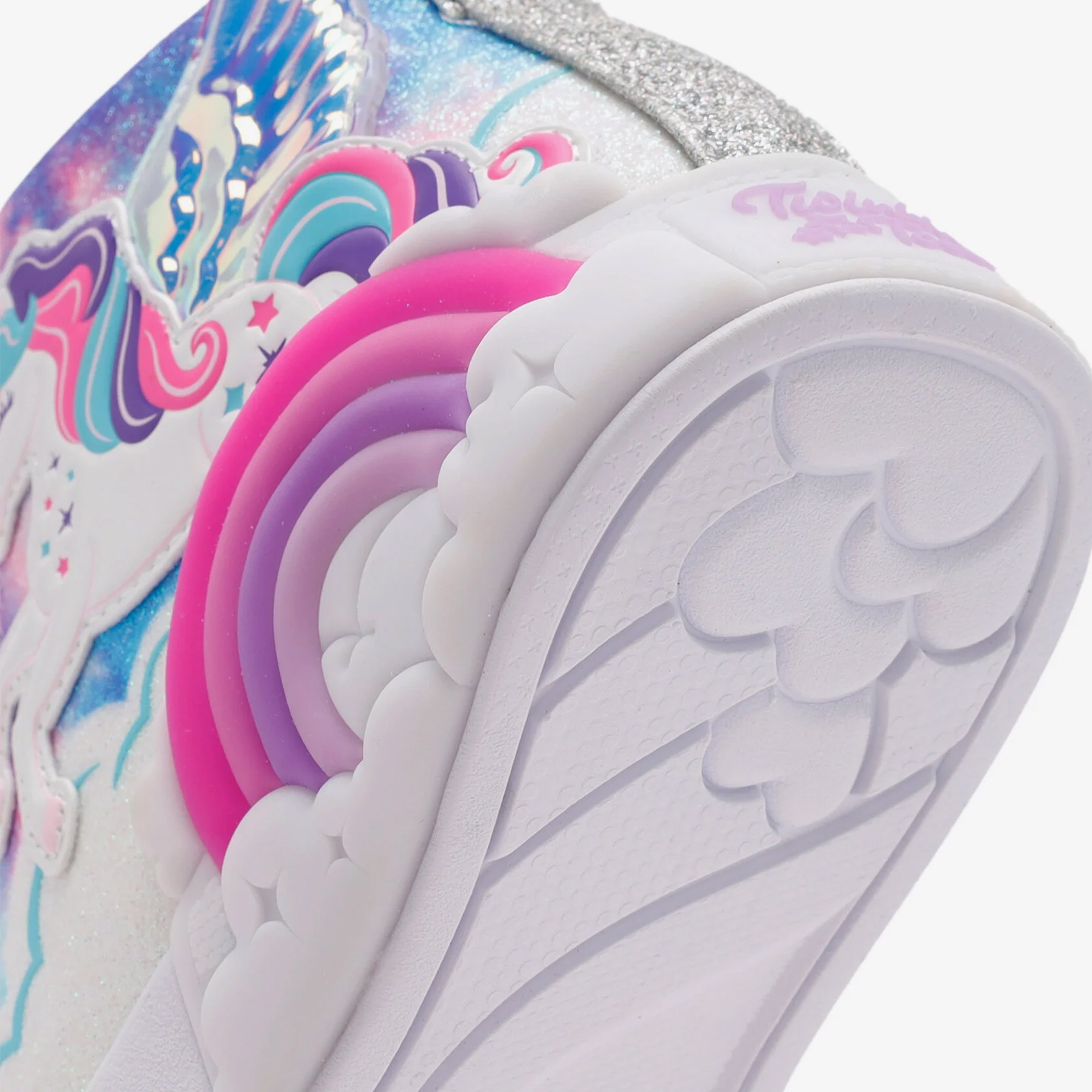 W TWC BABY CAKES JK Sサイズ Skechers Twinkle Magic Çocuk Lavanta/Çoklu Bot33314325L| Occasion