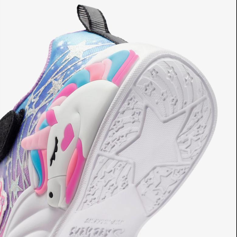 Skechers Unicorn Dreams Çocuk Siyah/Çoklu Spor Ayakkabı