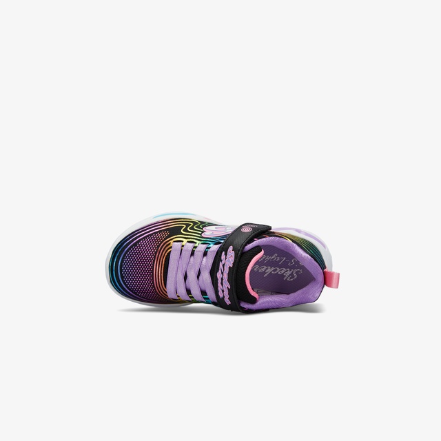 Skechers Wavy Beams Çocuk Siyah/Çoklu Spor Ayakkabı - Görsel 6