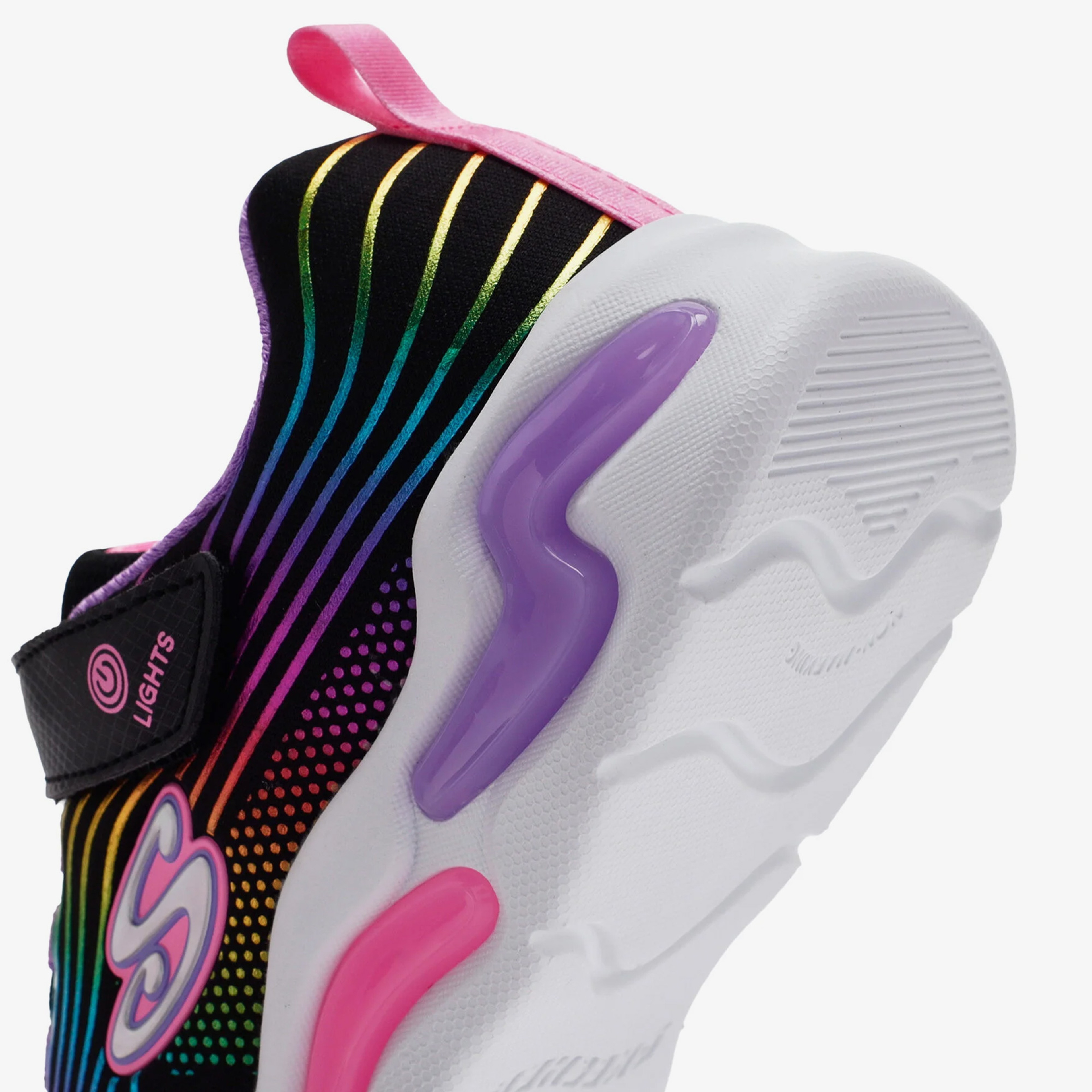 Skechers Wavy Beams Çocuk Siyah/Çoklu Spor Ayakkabı