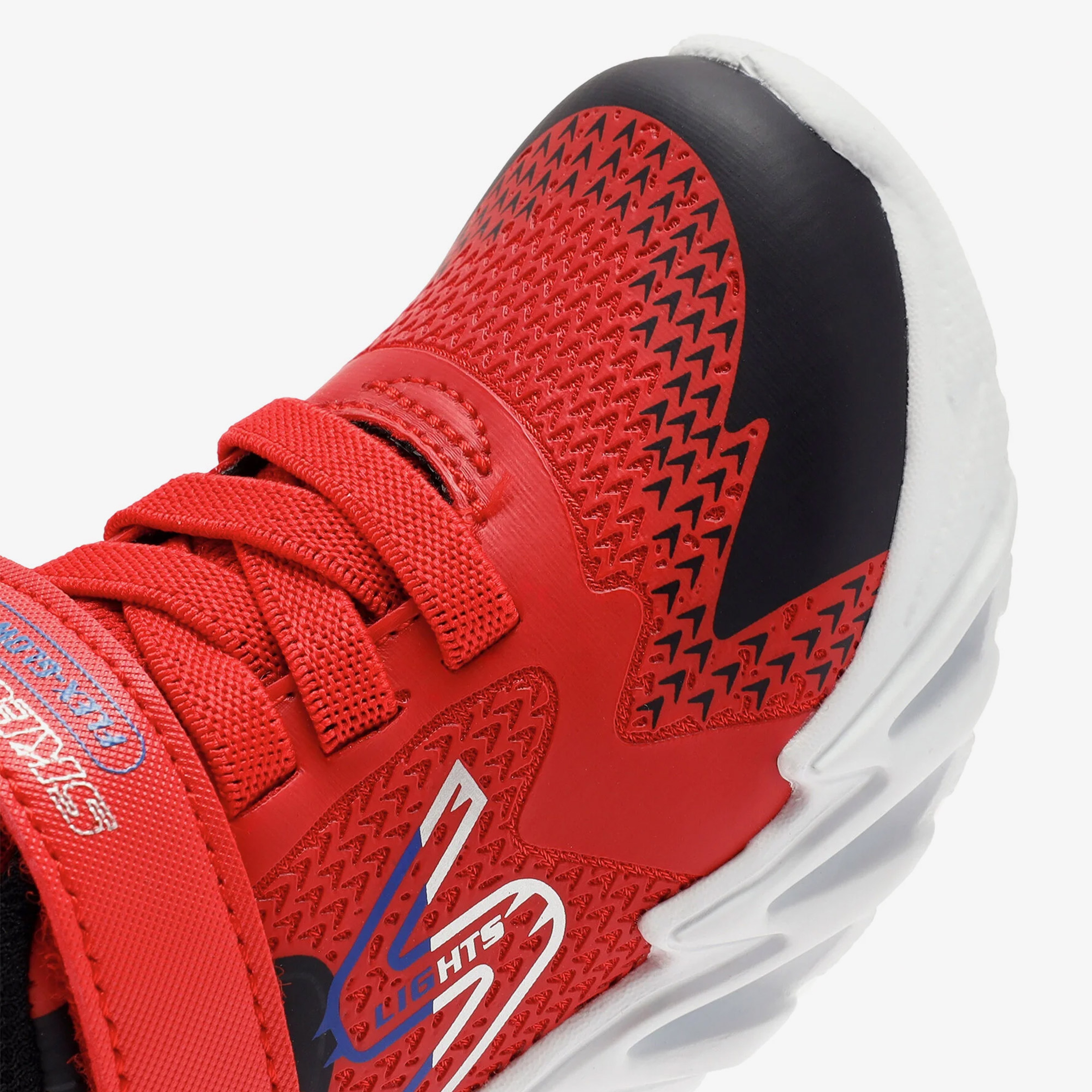 Skechers Flex-Glow Bolt Bebek Kırmızı/Siyah Spor Ayakkabı