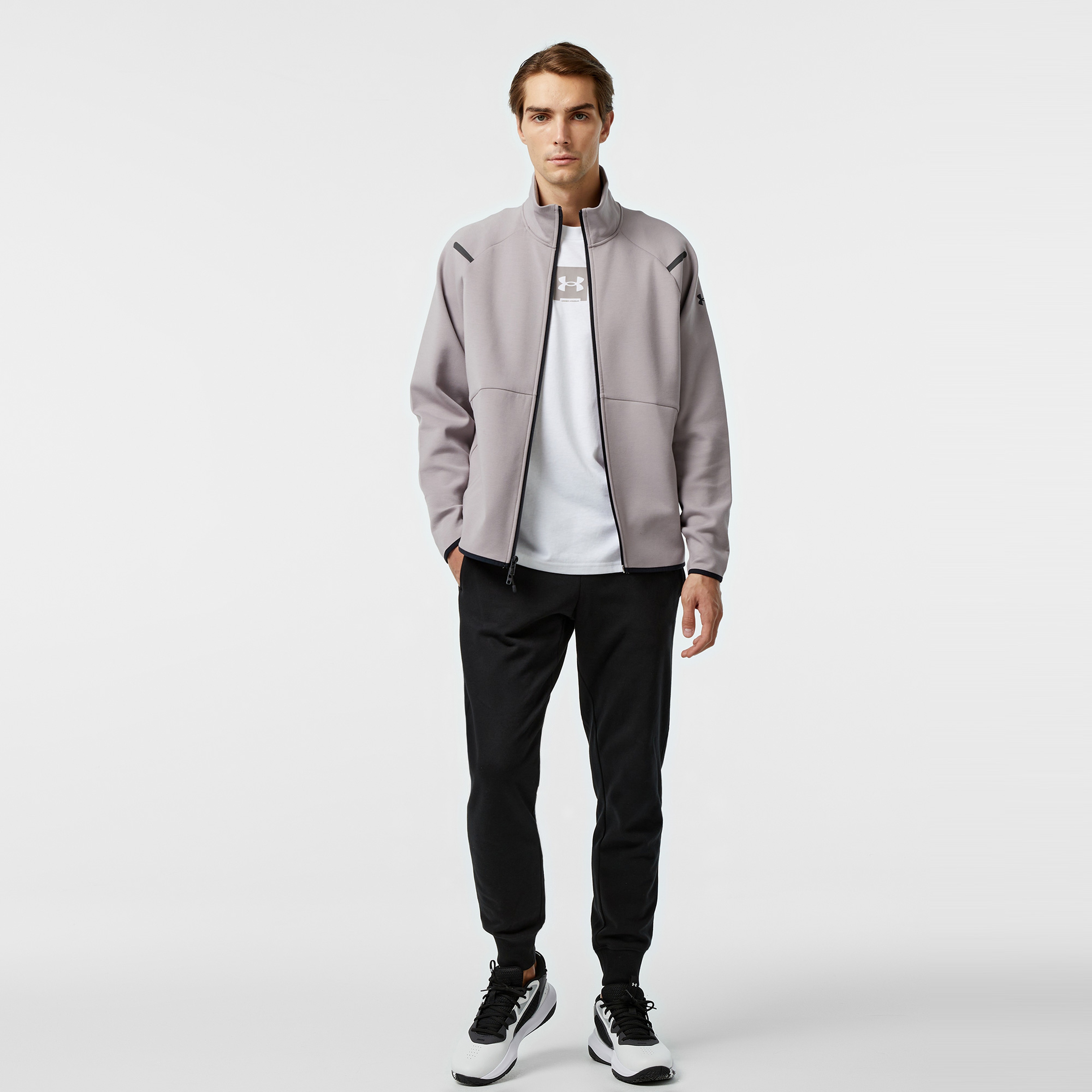 Under Armour Unstoppable Fleece Erkek Pembe Ceket