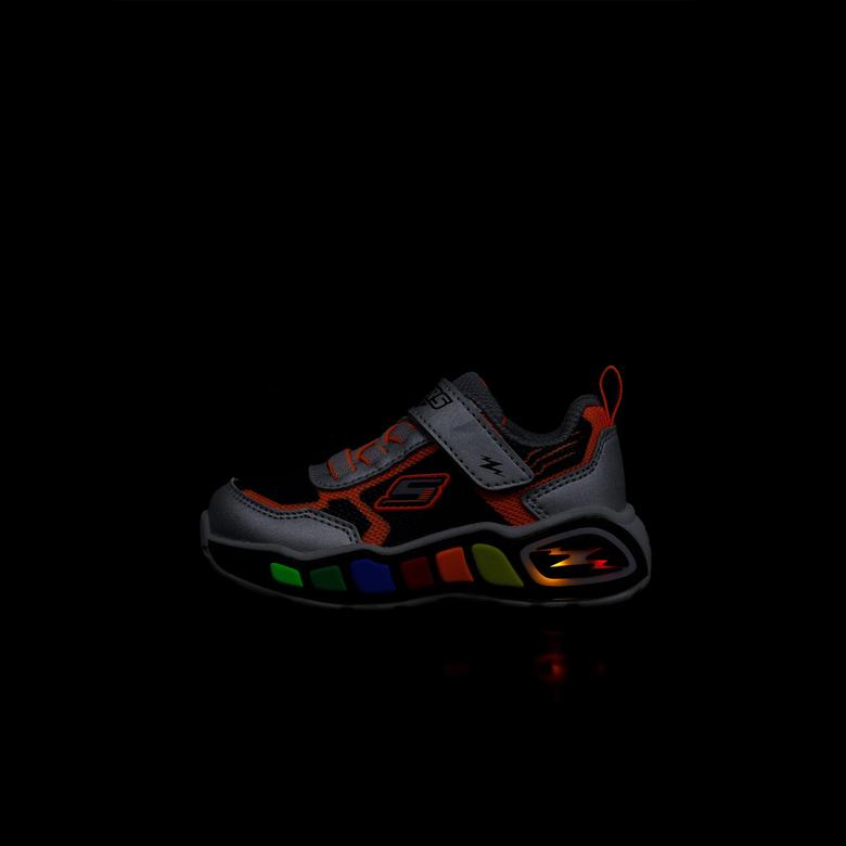 Skechers Play Scene Bebek Gümüş/Siyah Spor Ayakkabı