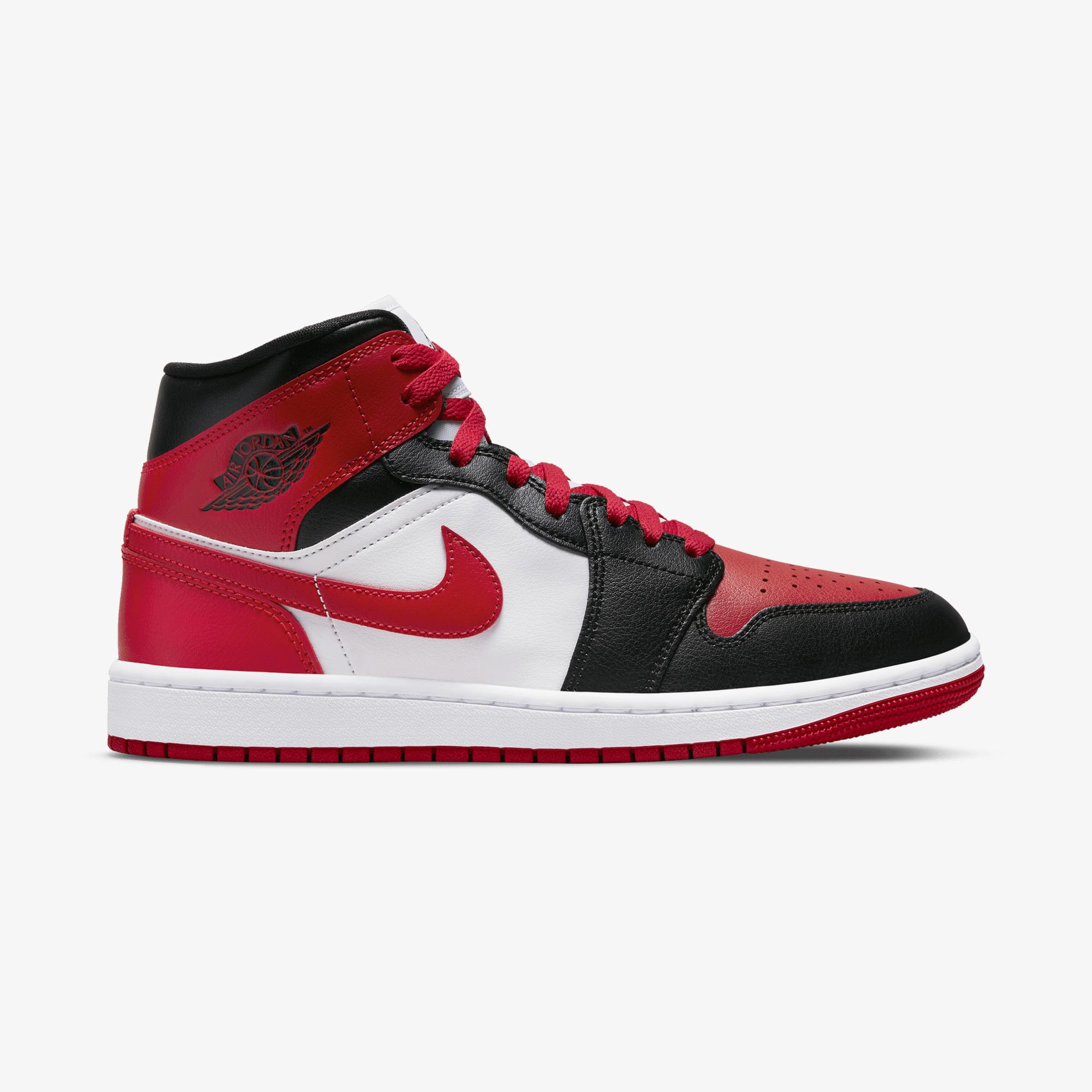 Jordan Air Jordan 1 Mid Kadın Siyah Sneaker