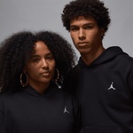 Jordan Brooklyn Fleece Pullover Erkek Siyah Hoodie