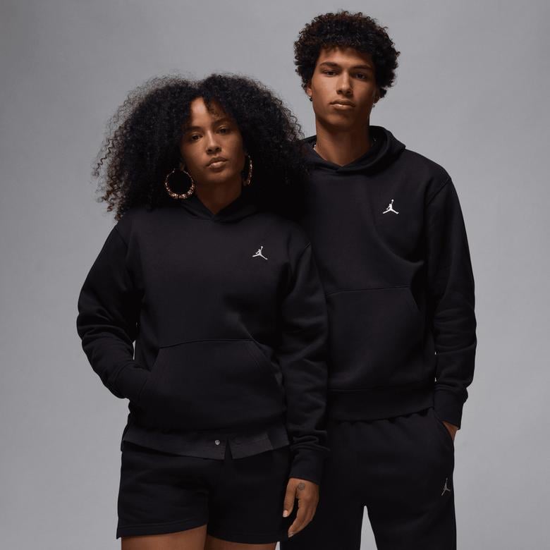 Jordan Brooklyn Fleece Pullover Erkek Siyah Hoodie