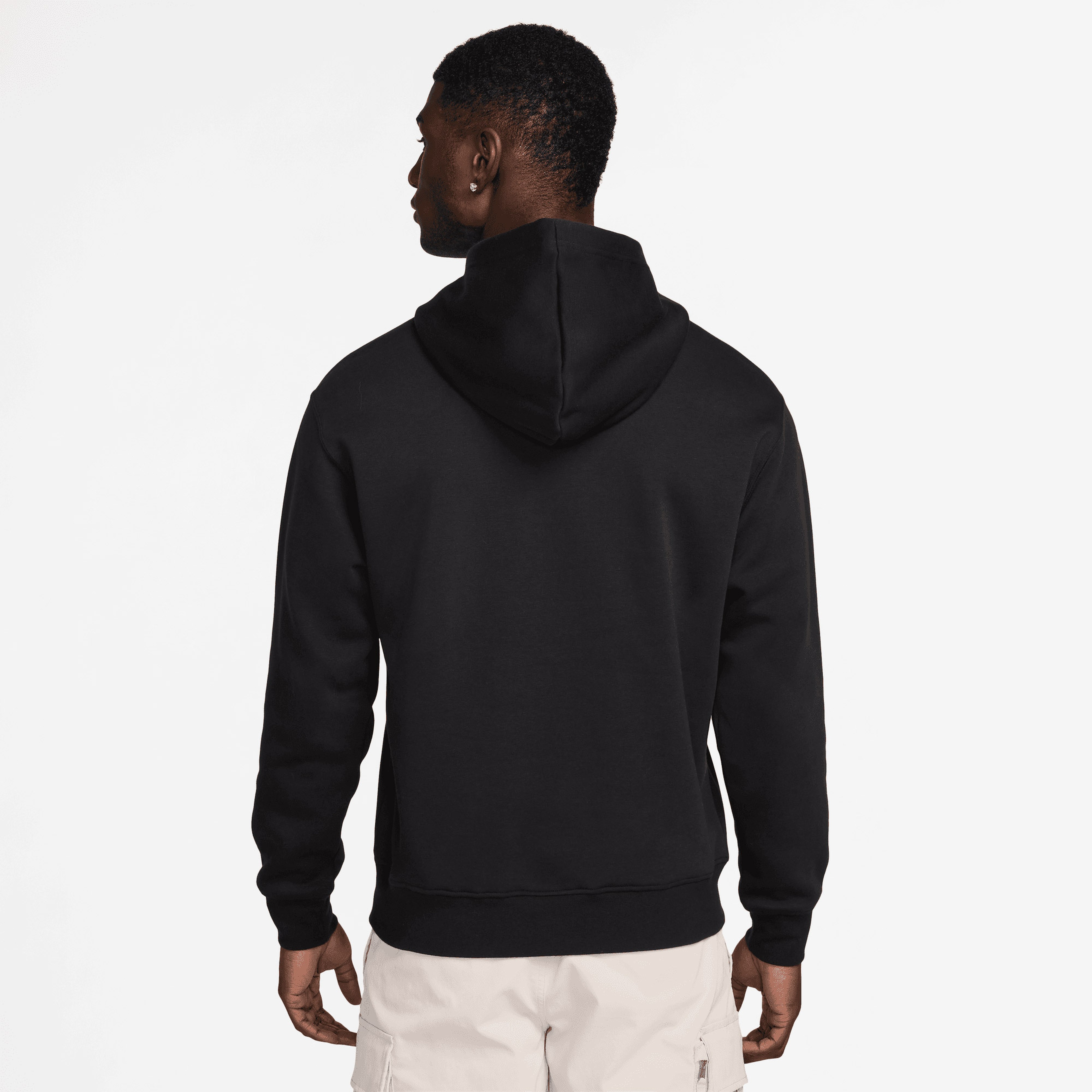 Jordan Brooklyn Fleece Pullover Erkek Siyah Hoodie