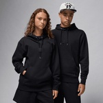 Jordan Flight Fleece Pullover Erkek Siyah Hoodie