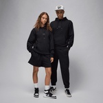 Jordan Flight Fleece Pullover Erkek Siyah Hoodie
