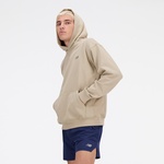 New Balance Athletics French Terry Erkek Bej Sweatshirt