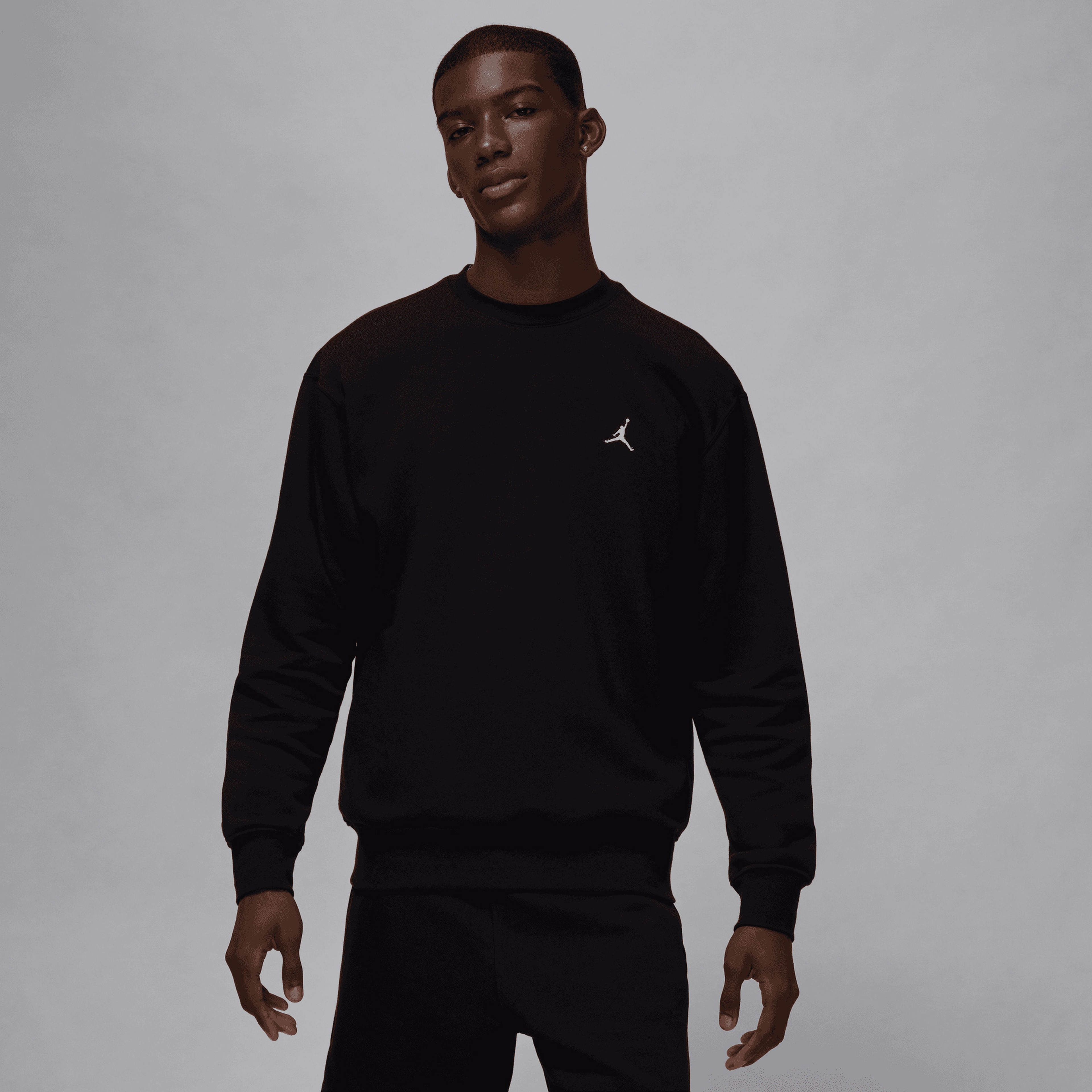 Jordan Brooklyn Fleece Erkek Siyah Günlük Sweatshirt