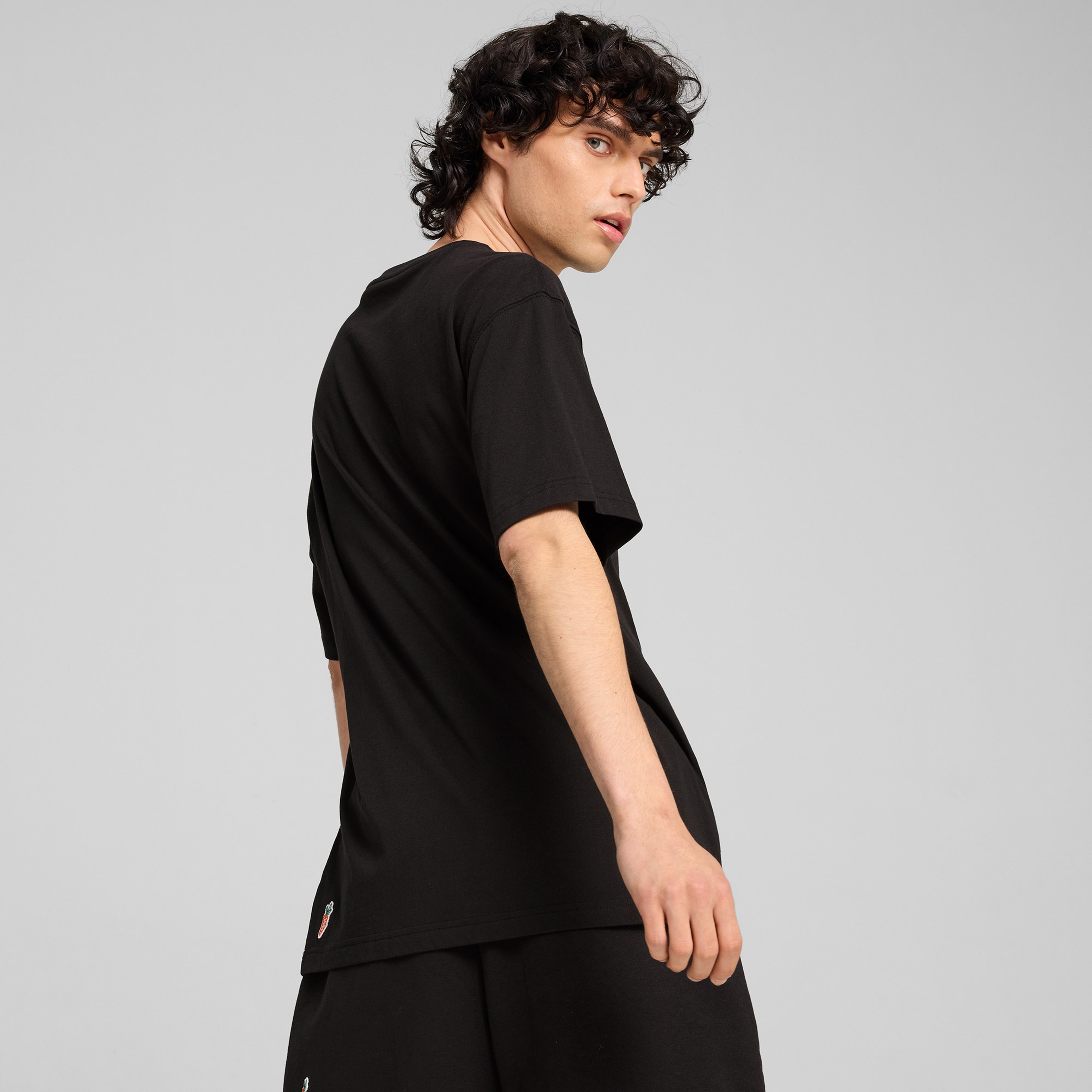 Puma X Carrots Graphic Unisex Siyah T-Shirt