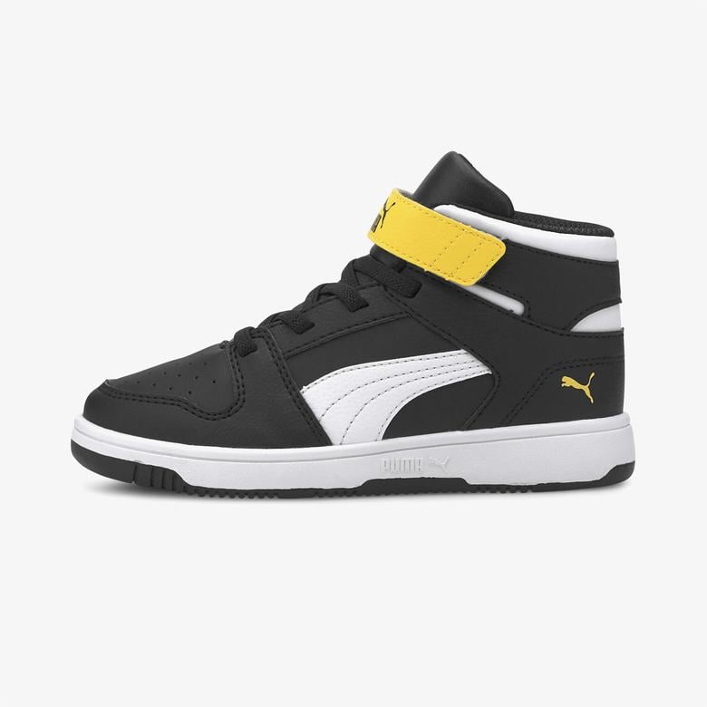 Puma Rebound Layup Sl V Ps Çocuk Siyah Spor Ayakkabı