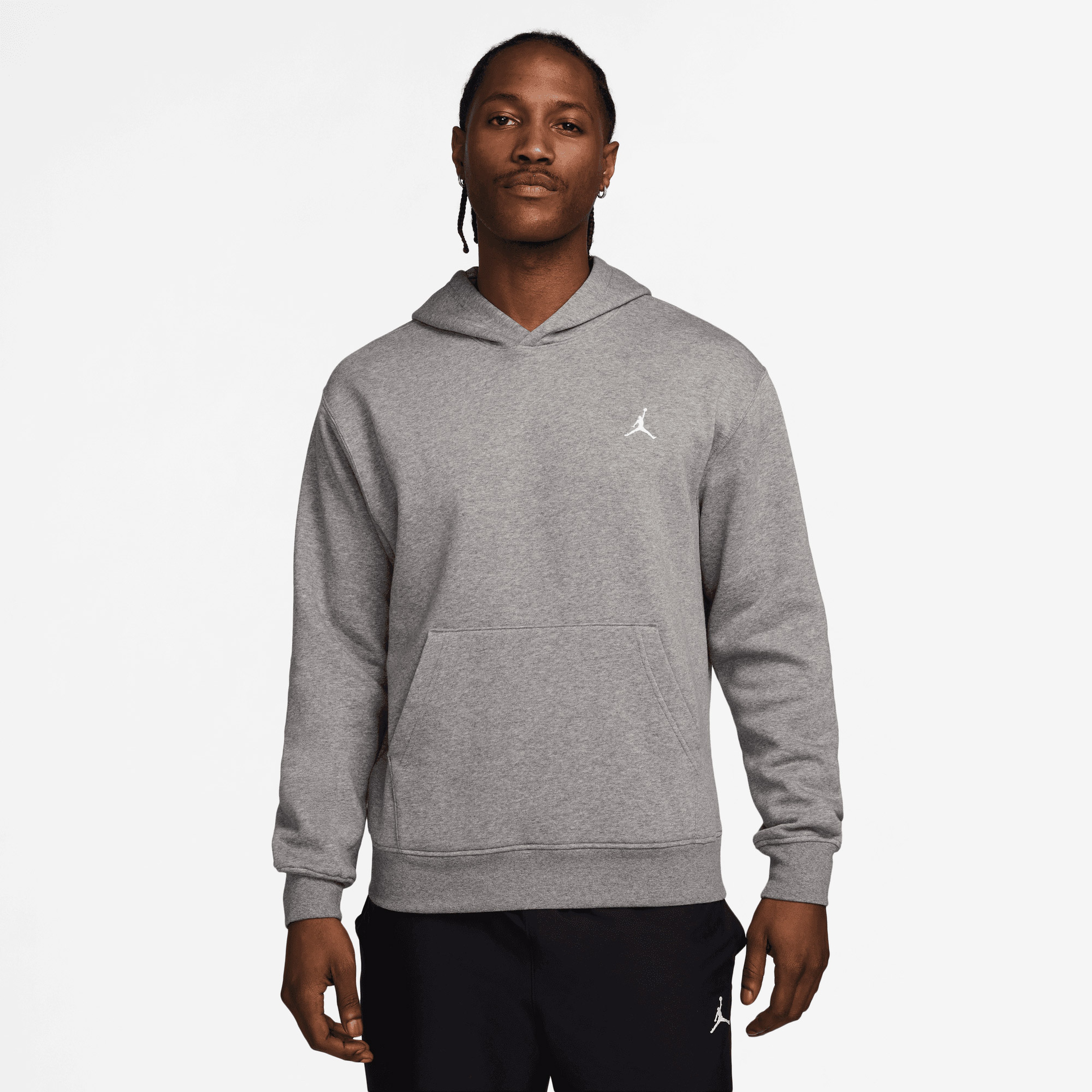Jordan Brooklyn Erkek Siyah Sweatshirt