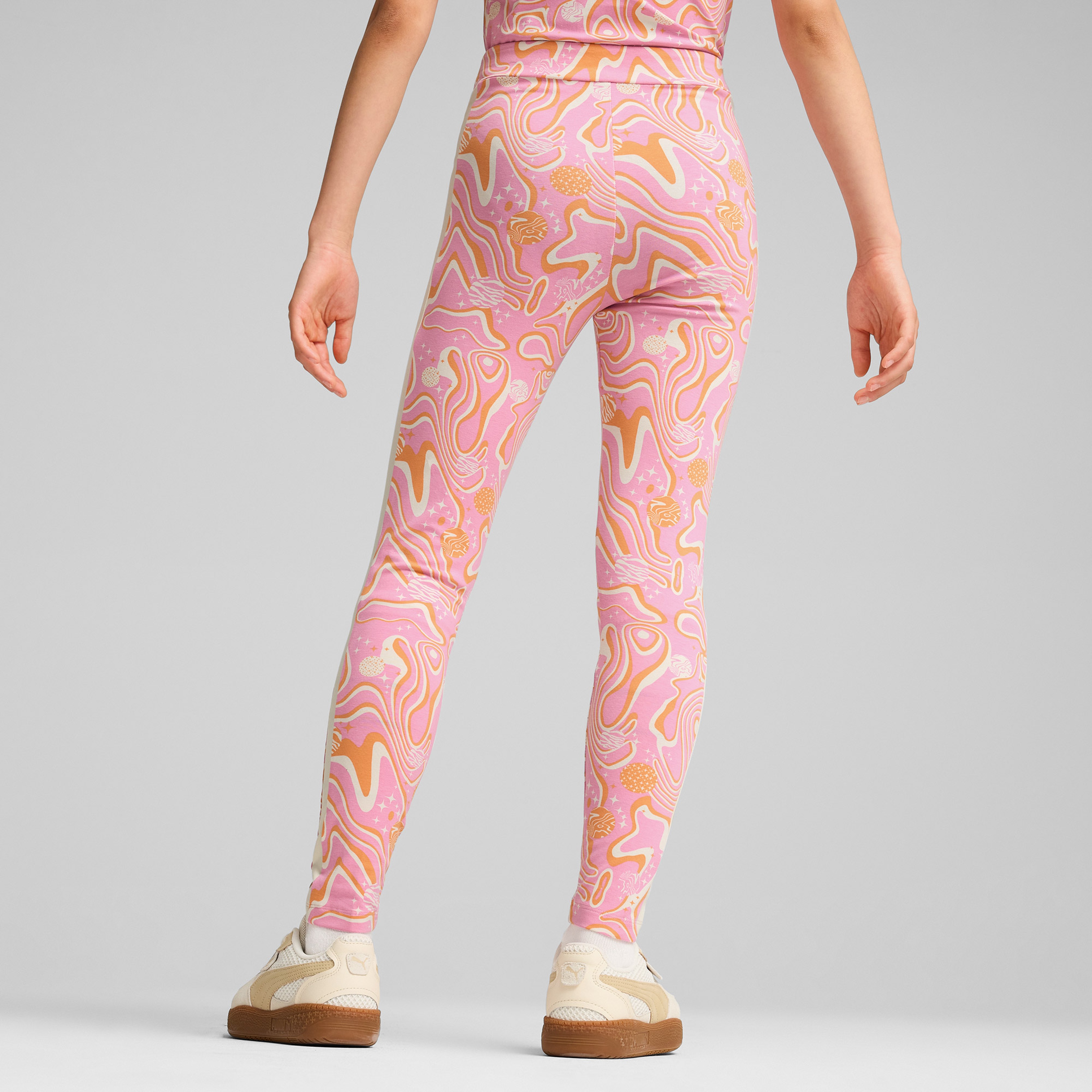 Puma Lava Land Leggings Çocuk Pembe Tayt