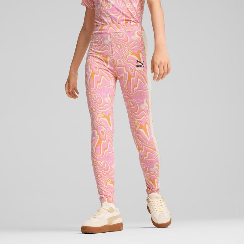Puma Lava Land Leggings Çocuk Pembe Tayt