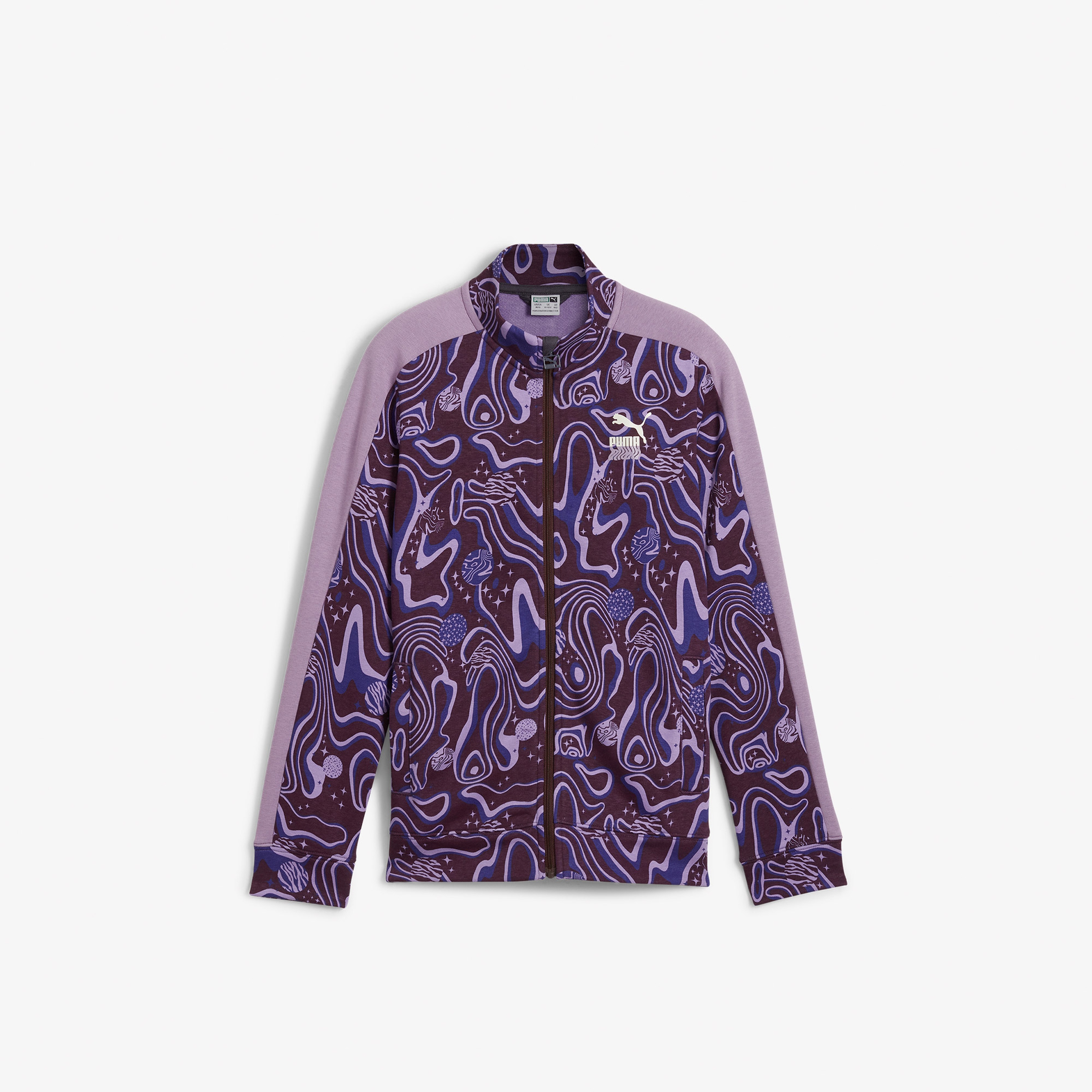 Puma Track Tr Çocuk Mor Eşofman Üstü