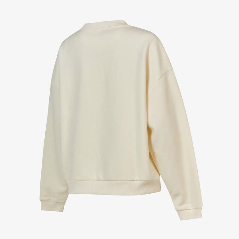 New Balance WNC3404 Kadın Beyaz Sweatshirt