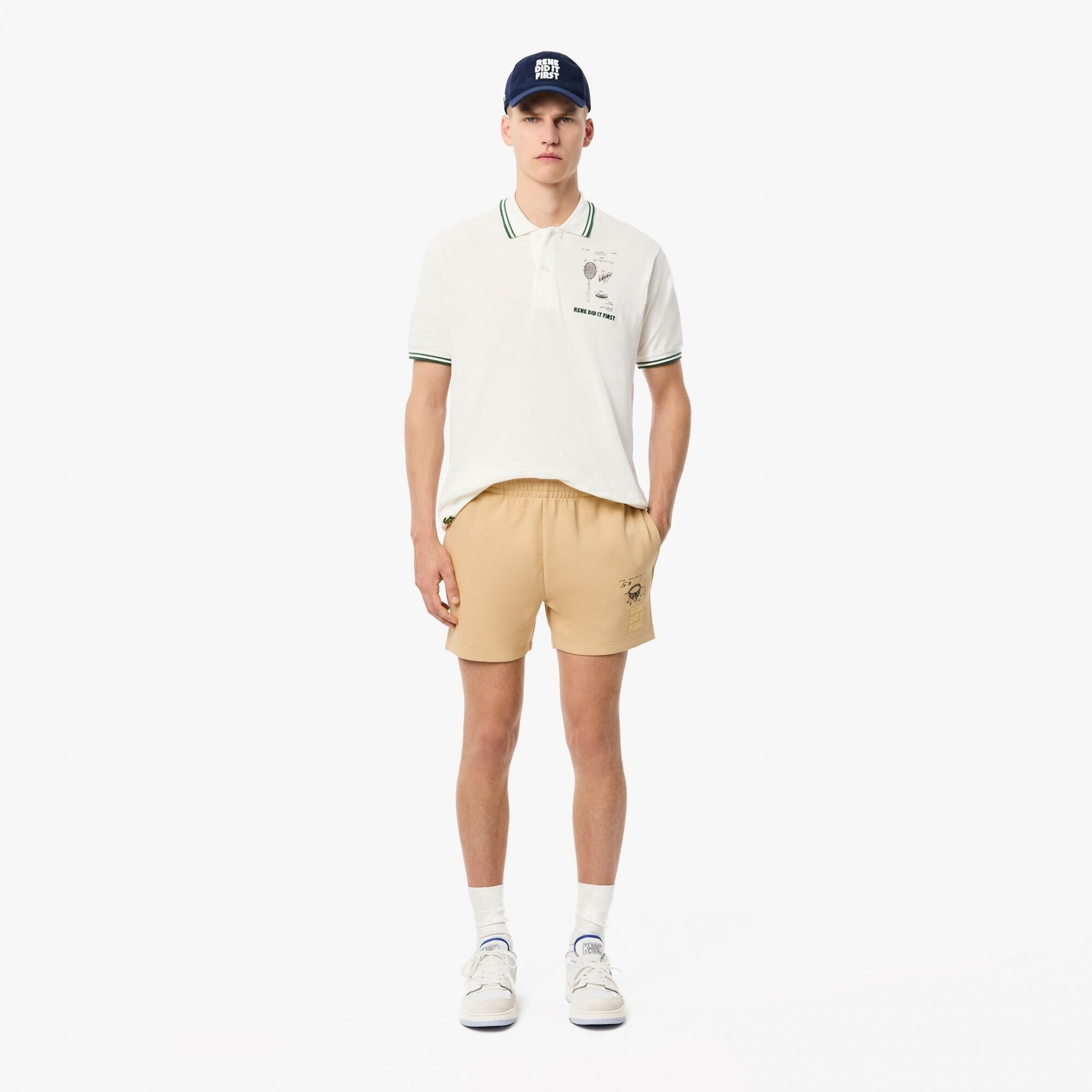 Lacoste Erkek Bej Şort