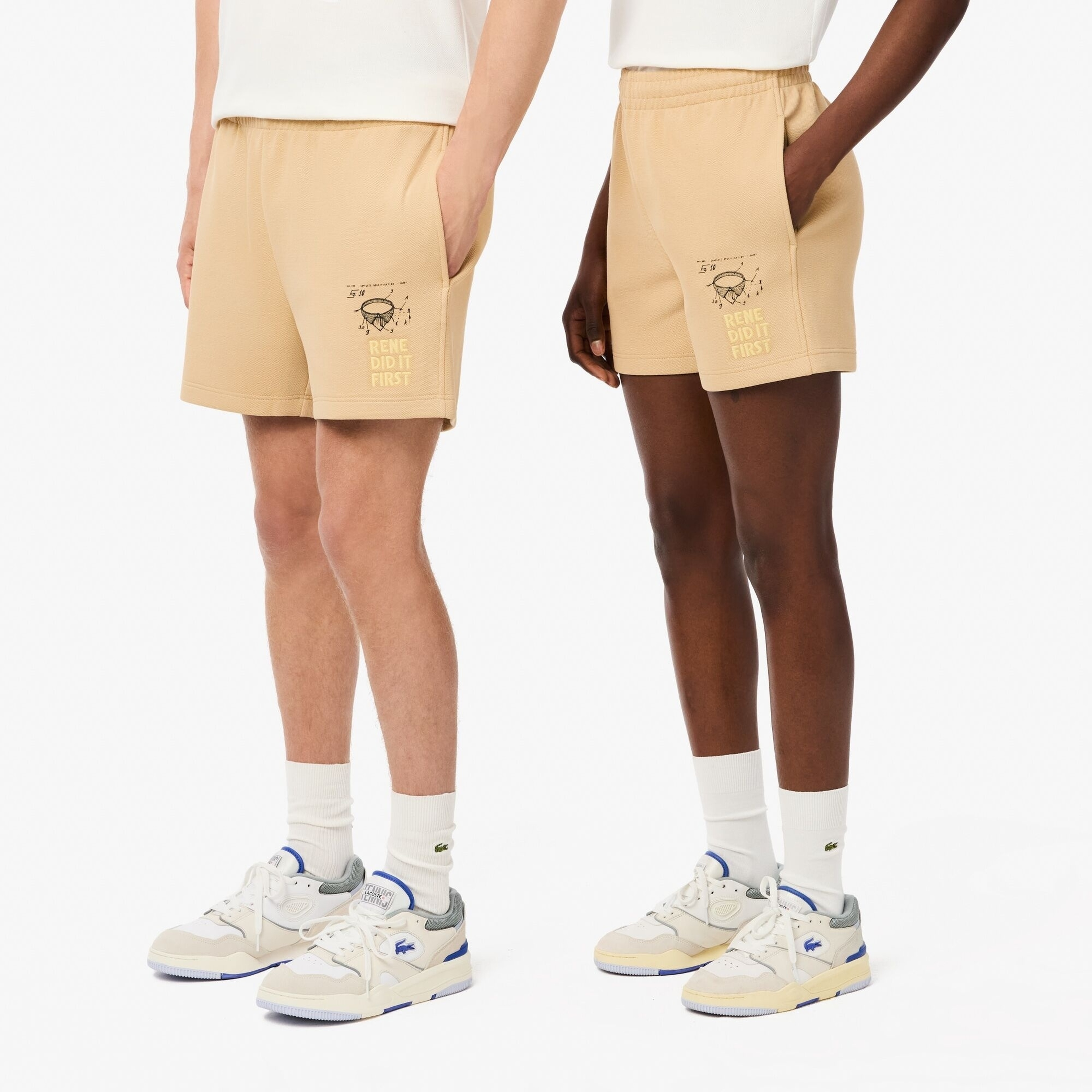 Lacoste Erkek Bej Şort