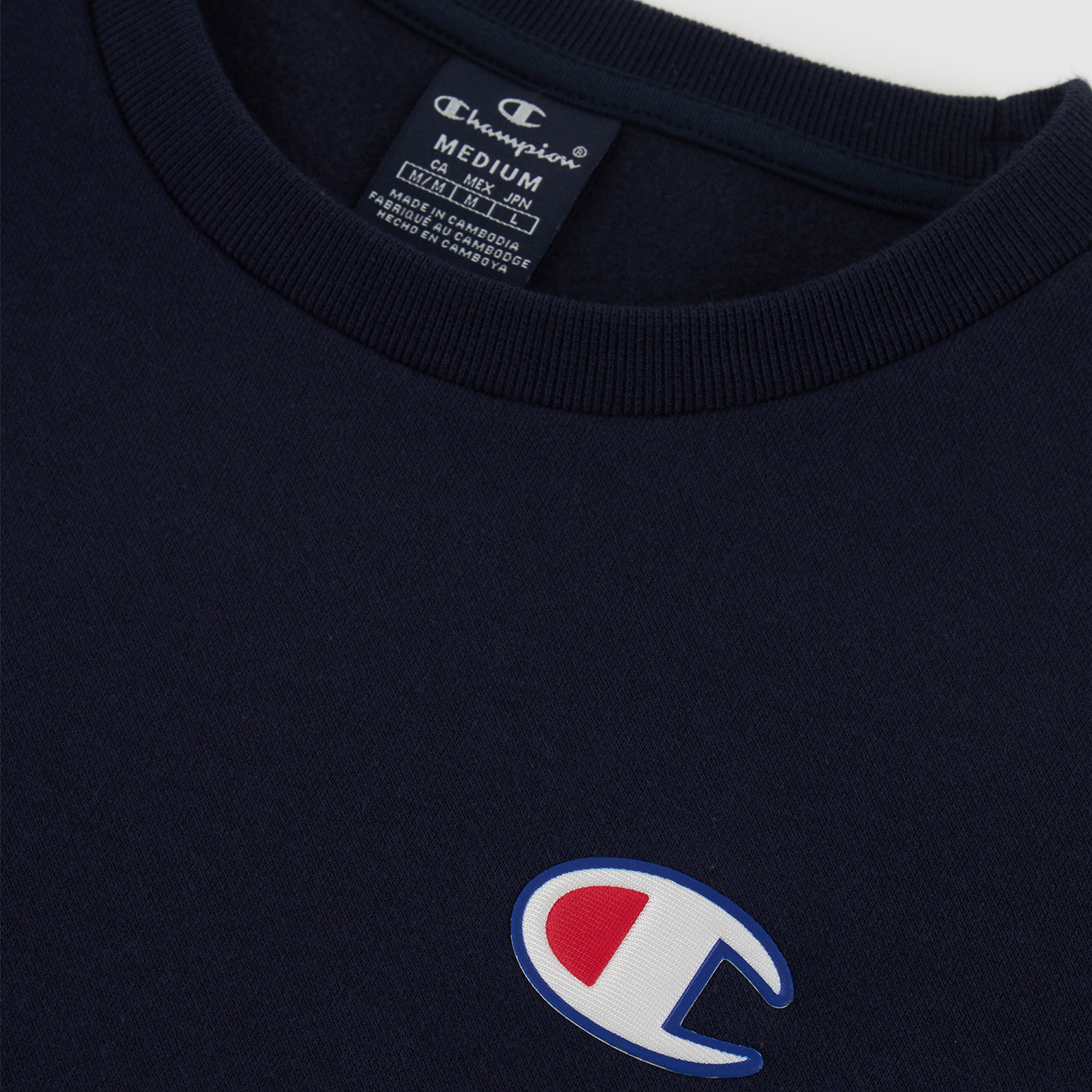 Champion Classic Erkek Lacivert Sweatshirt