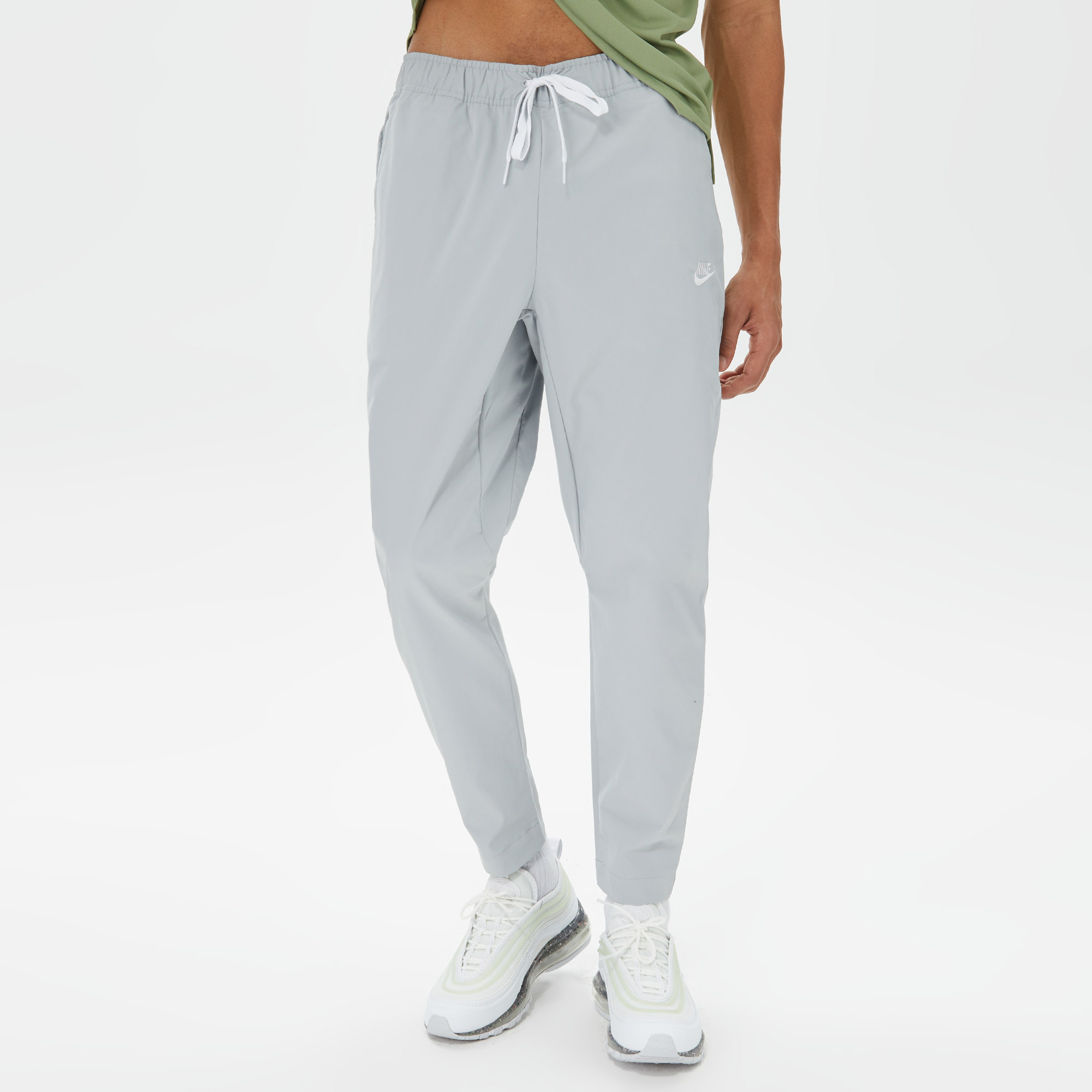 Nike Club Woven Taper Erkek Gri Eşofman Altı