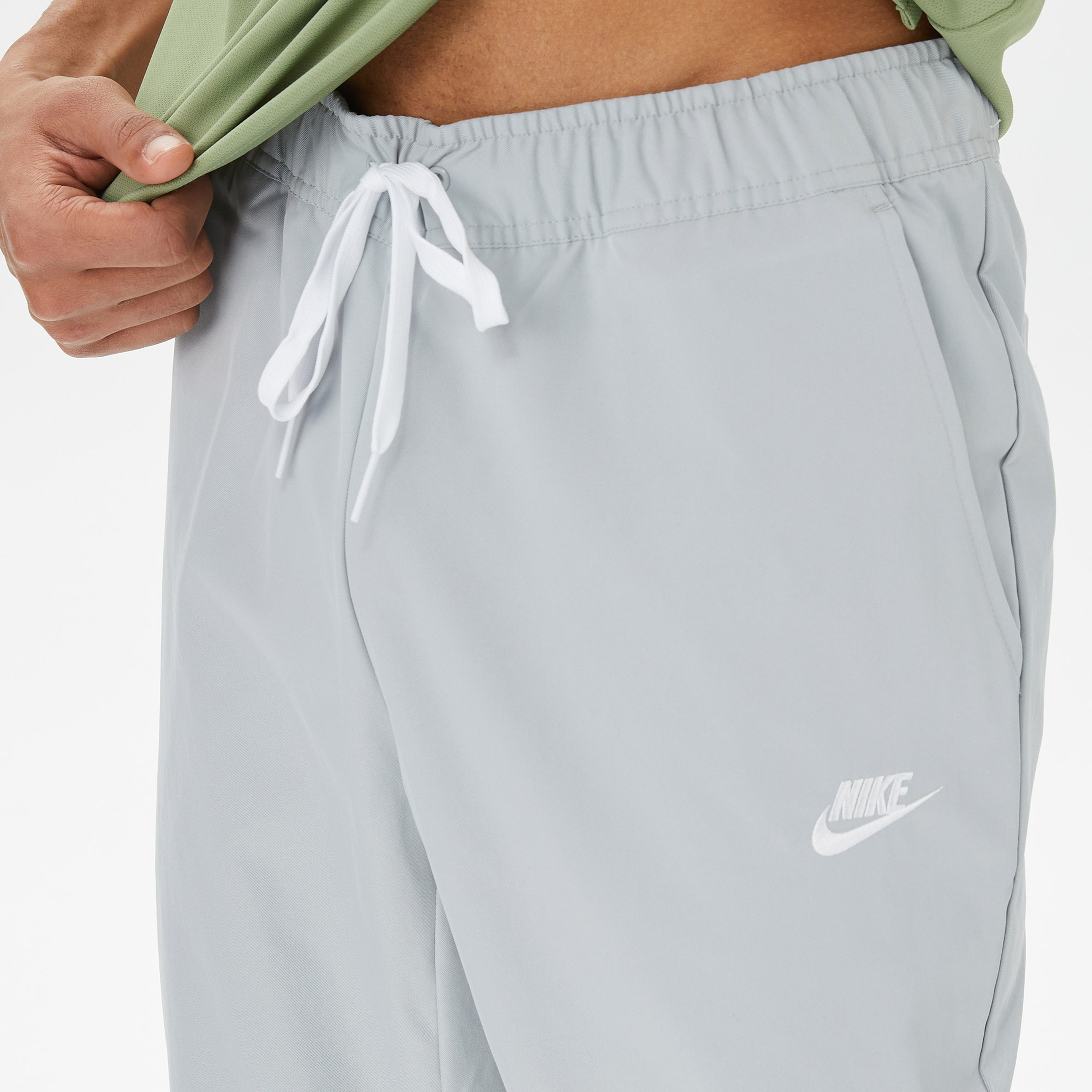 Nike Club Woven Taper Erkek Gri Eşofman Altı