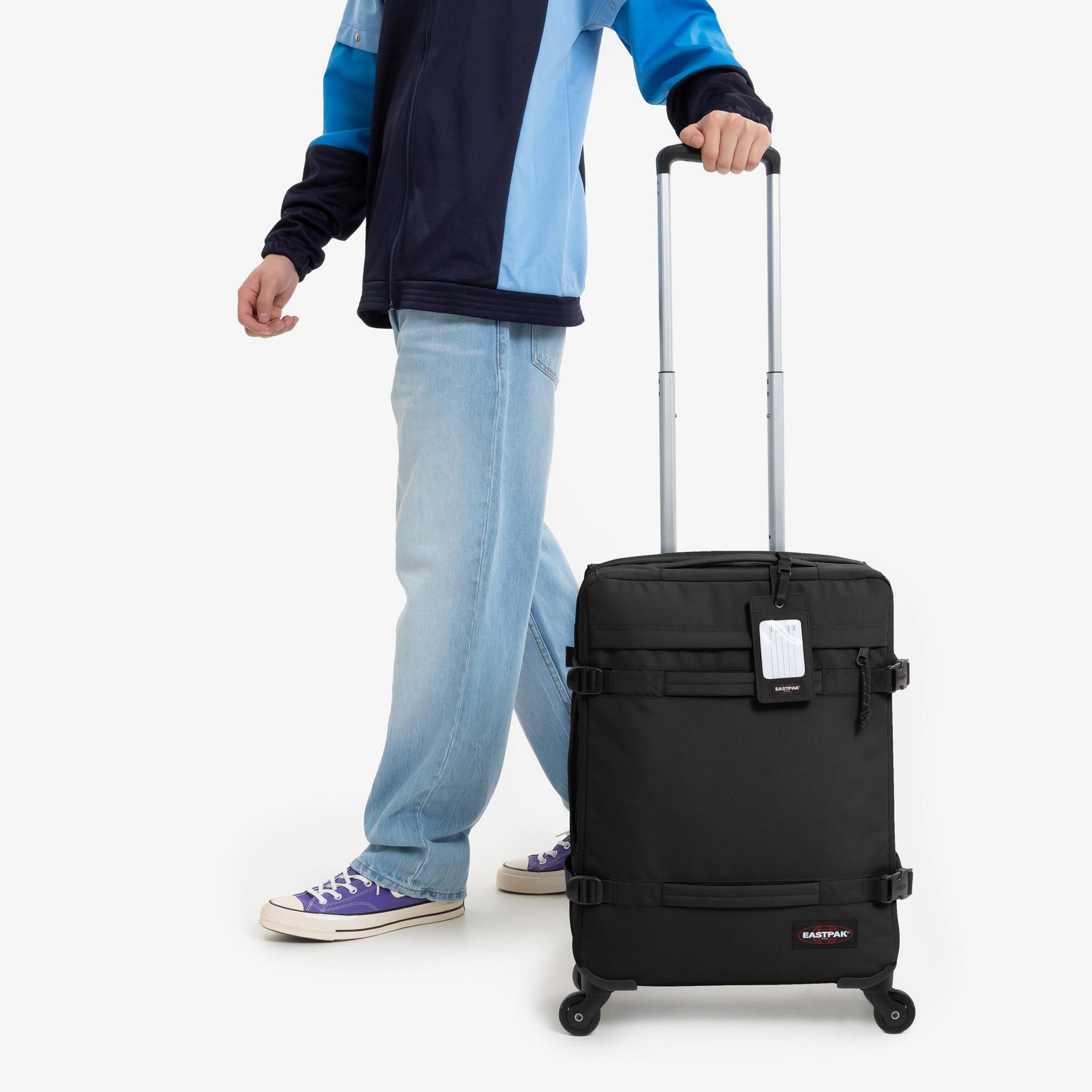 Eastpak Transit'R 4 S Unisex Siyah Valiz