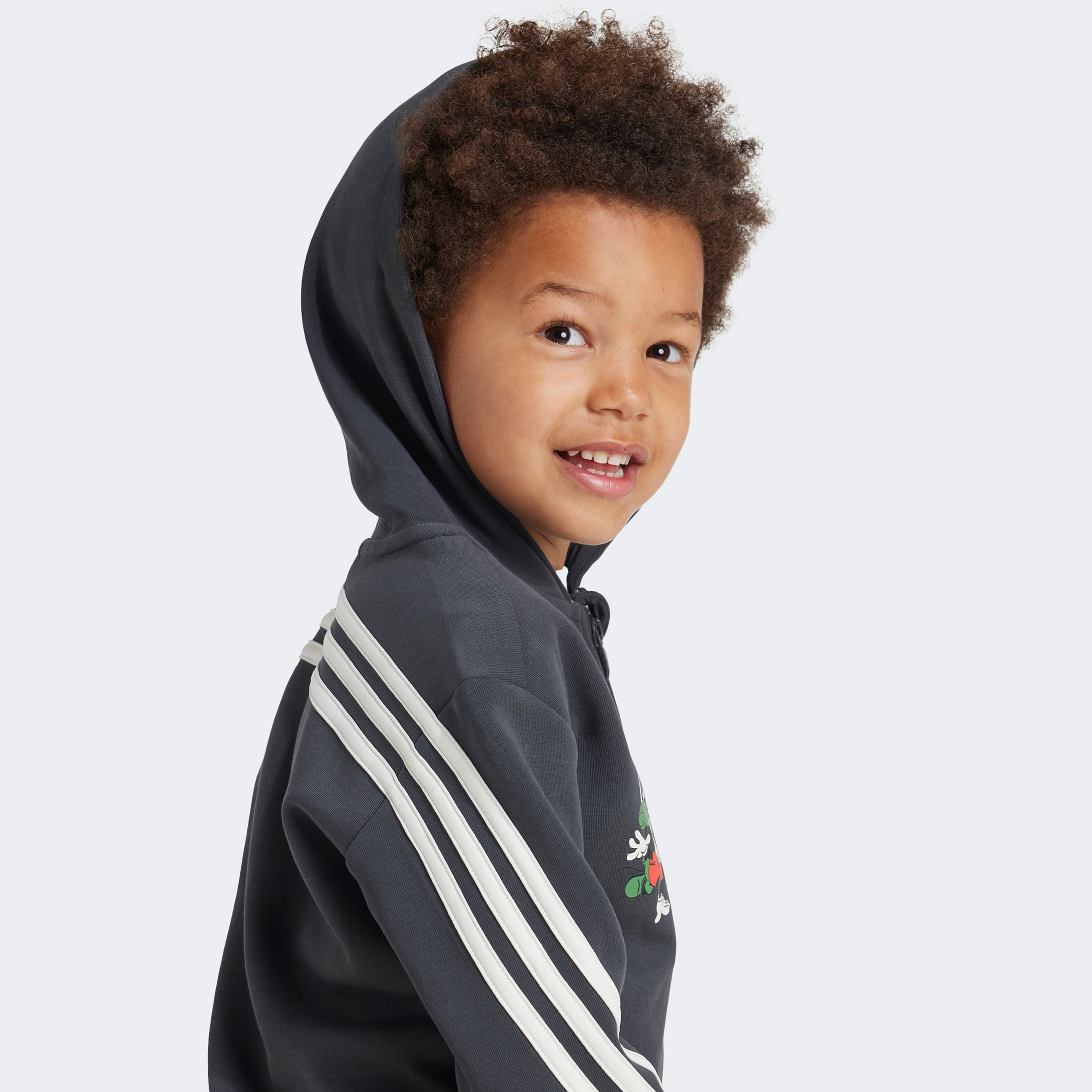 adidas Disney Mickey Mouse Çocuk Siyah Eşofman Üstü