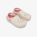 Crocs Classic Lined Unisex Krem Terlik